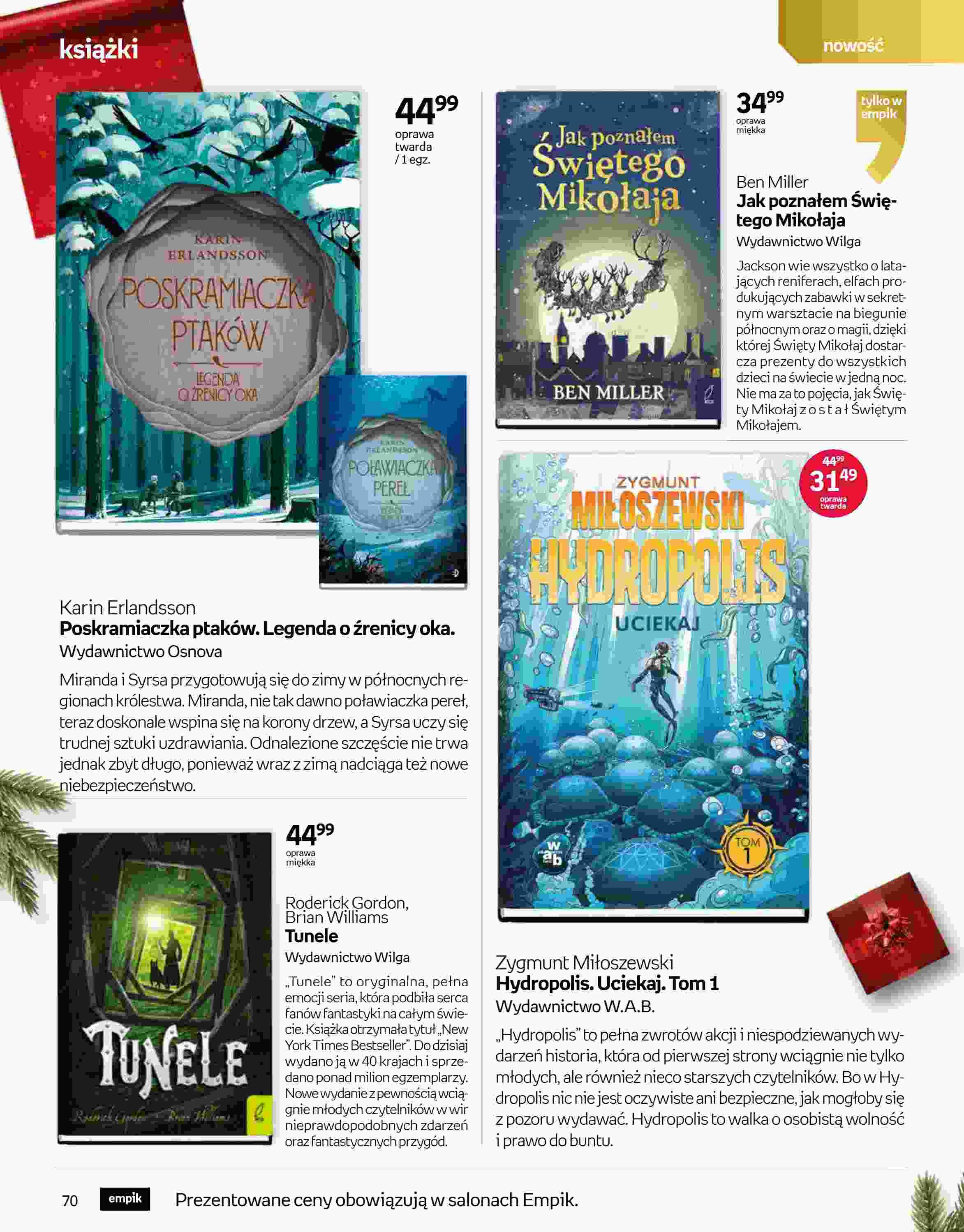 Gazetka promocyjna empik str. 70
