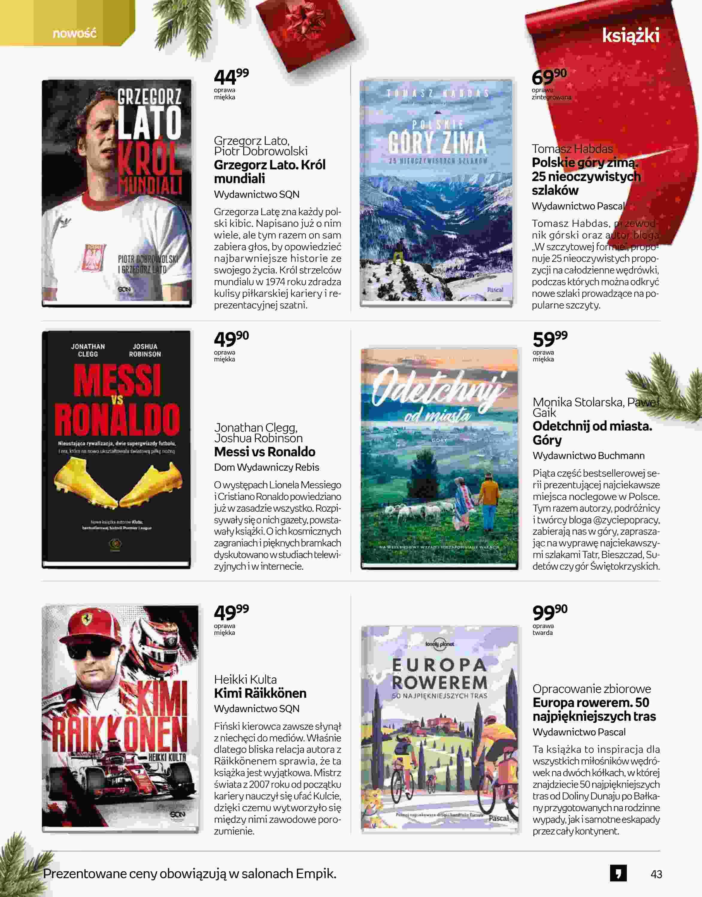 Gazetka promocyjna empik str. 43