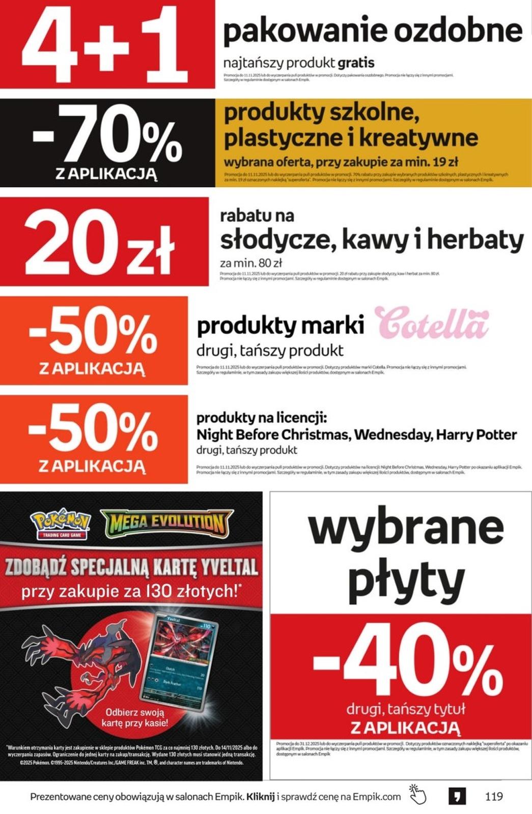 Gazetka promocyjna empik str. 119