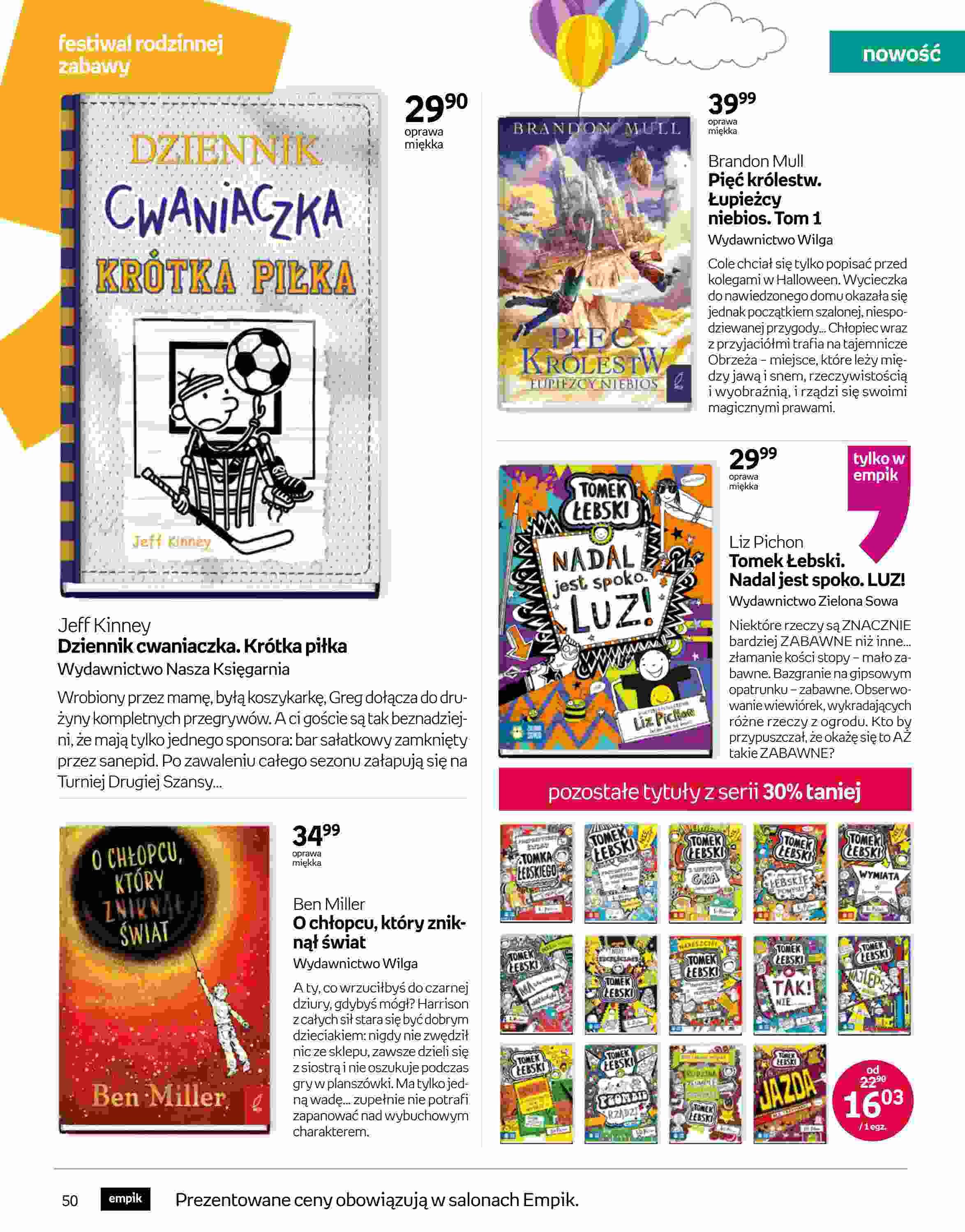 Gazetka promocyjna empik str. 50