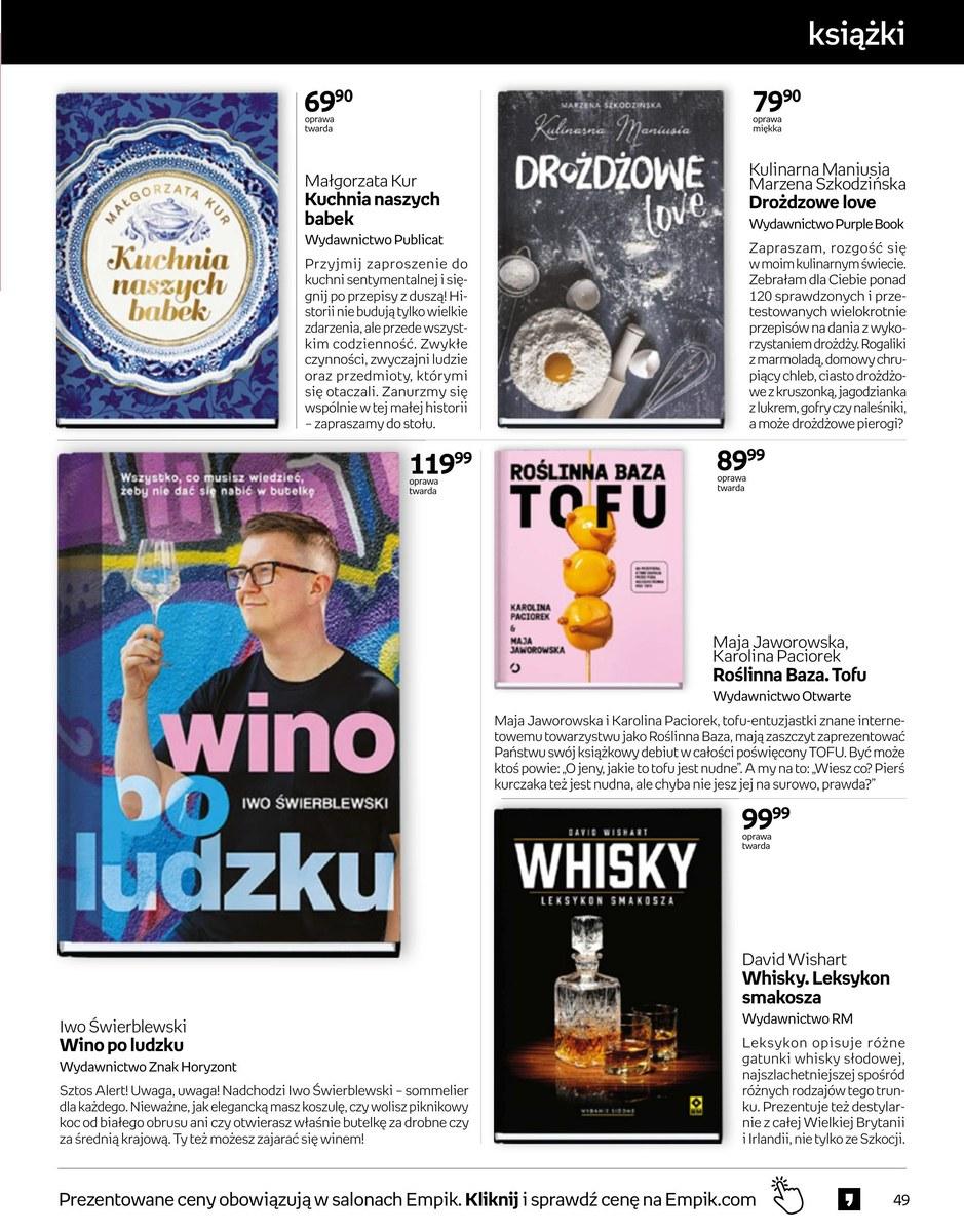 Gazetka promocyjna empik str. 49