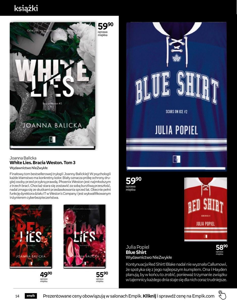 Gazetka promocyjna empik str. 14