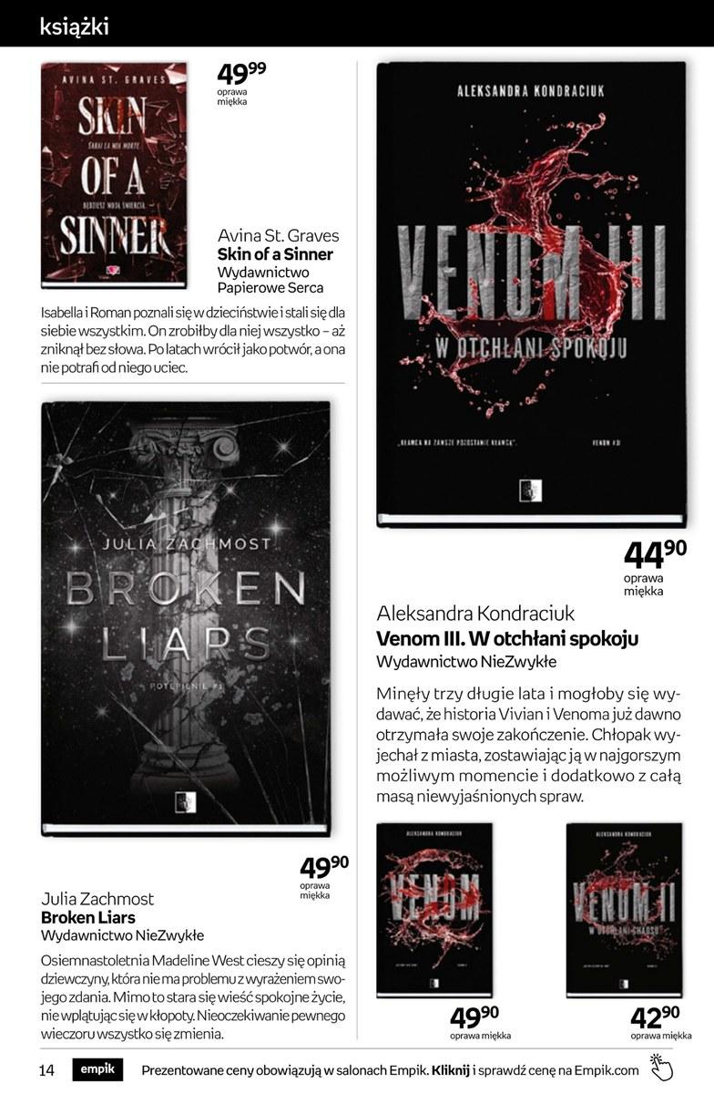 Gazetka promocyjna empik str. 14