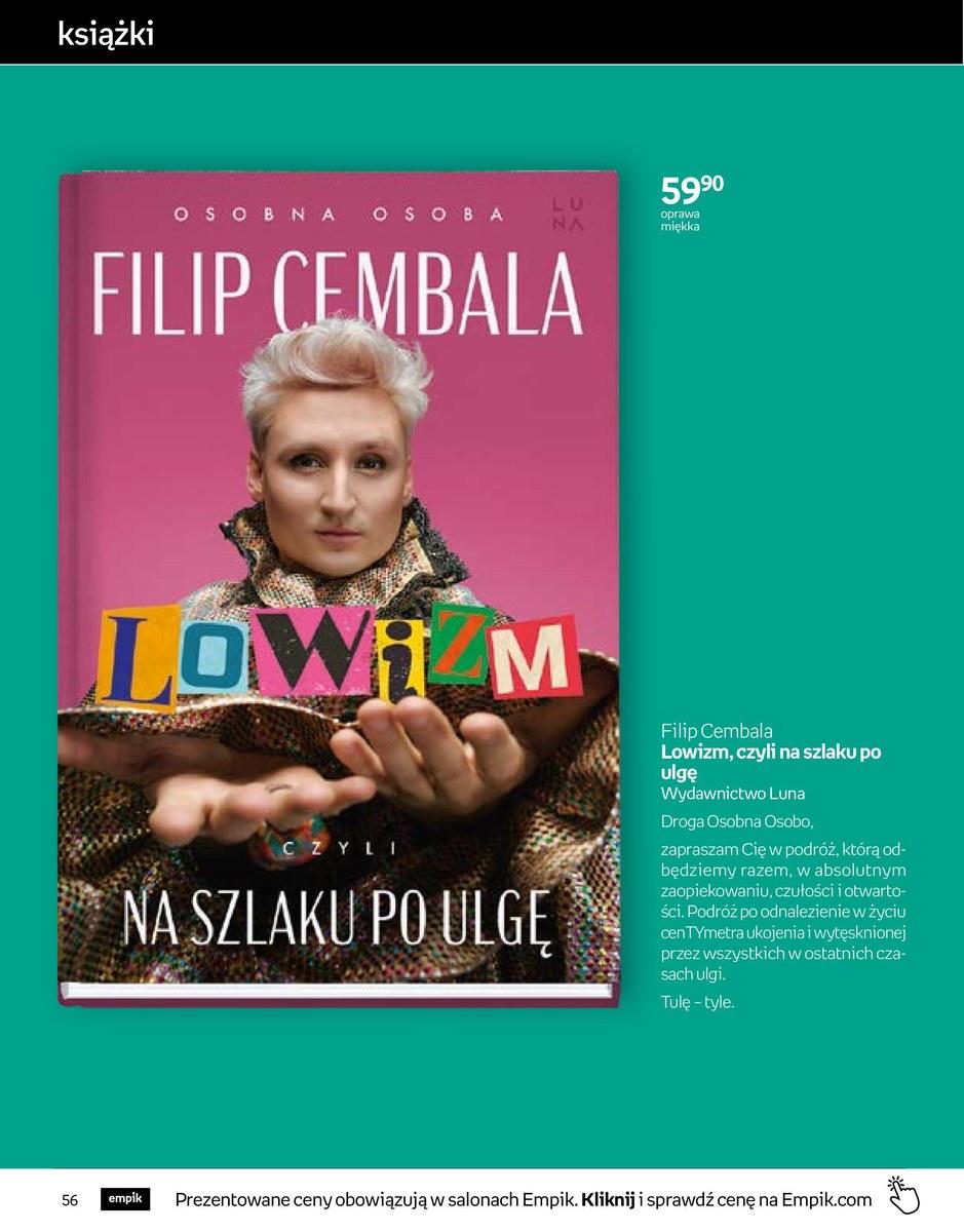 Gazetka promocyjna empik str. 56