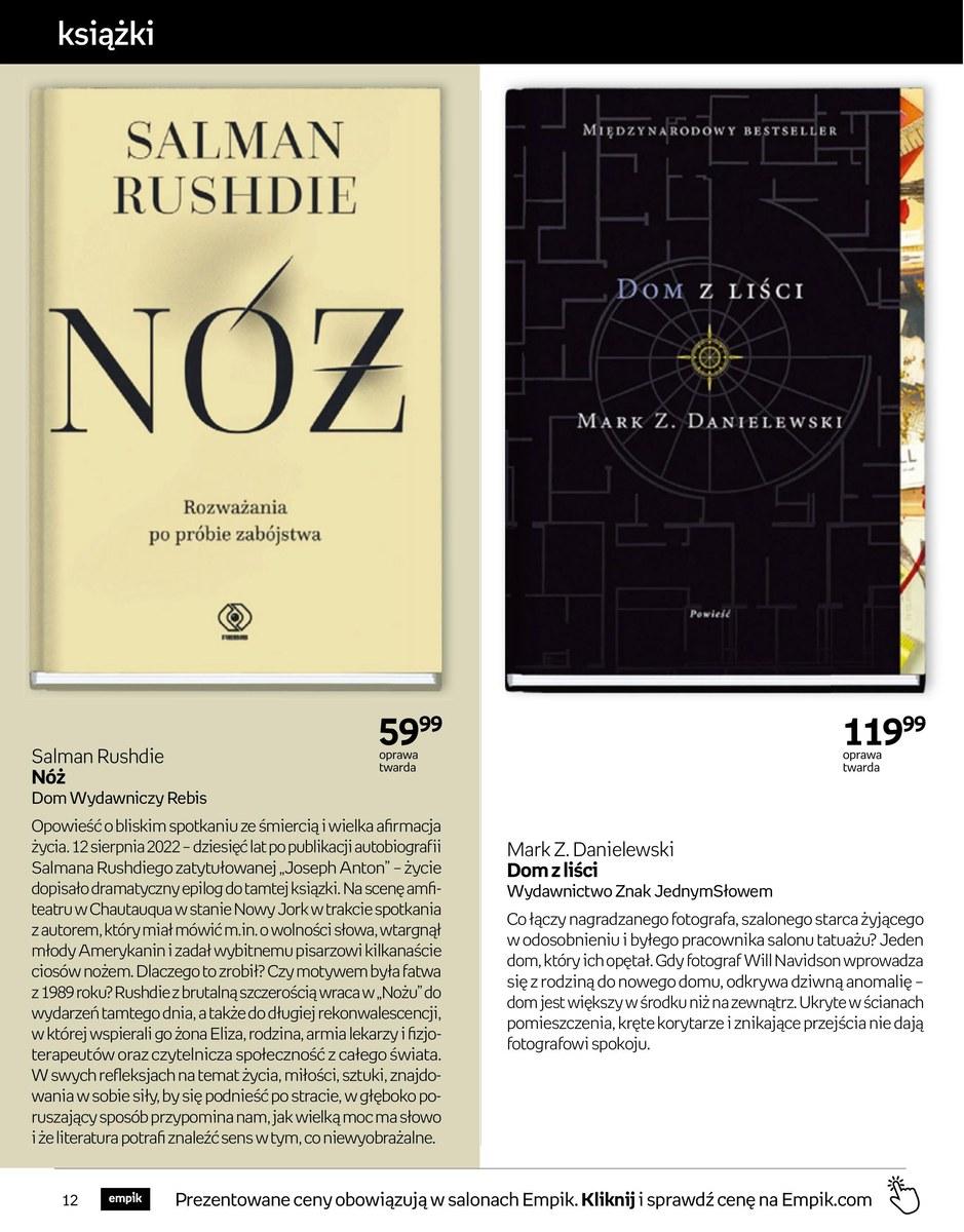 Gazetka promocyjna empik str. 12