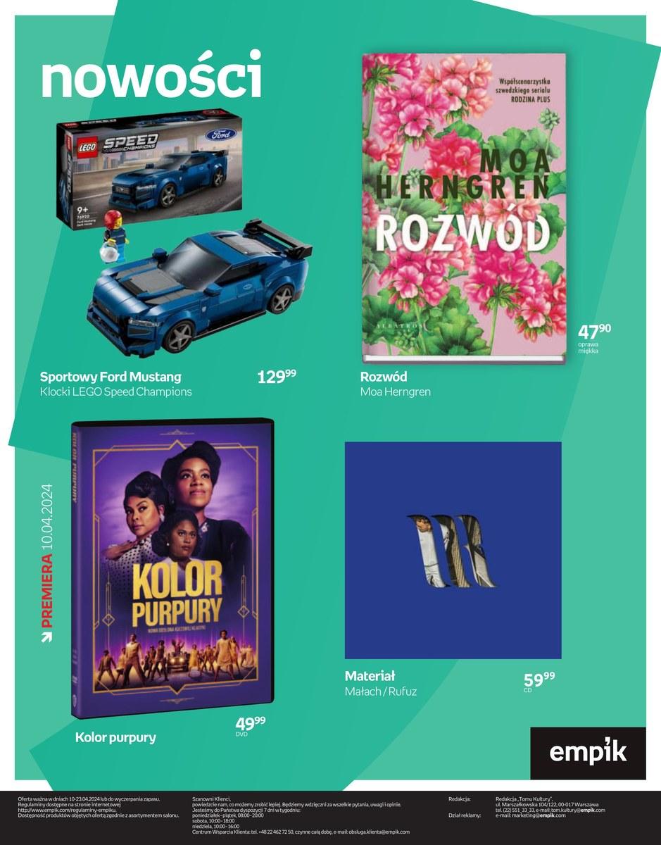 Gazetka promocyjna empik str. 72