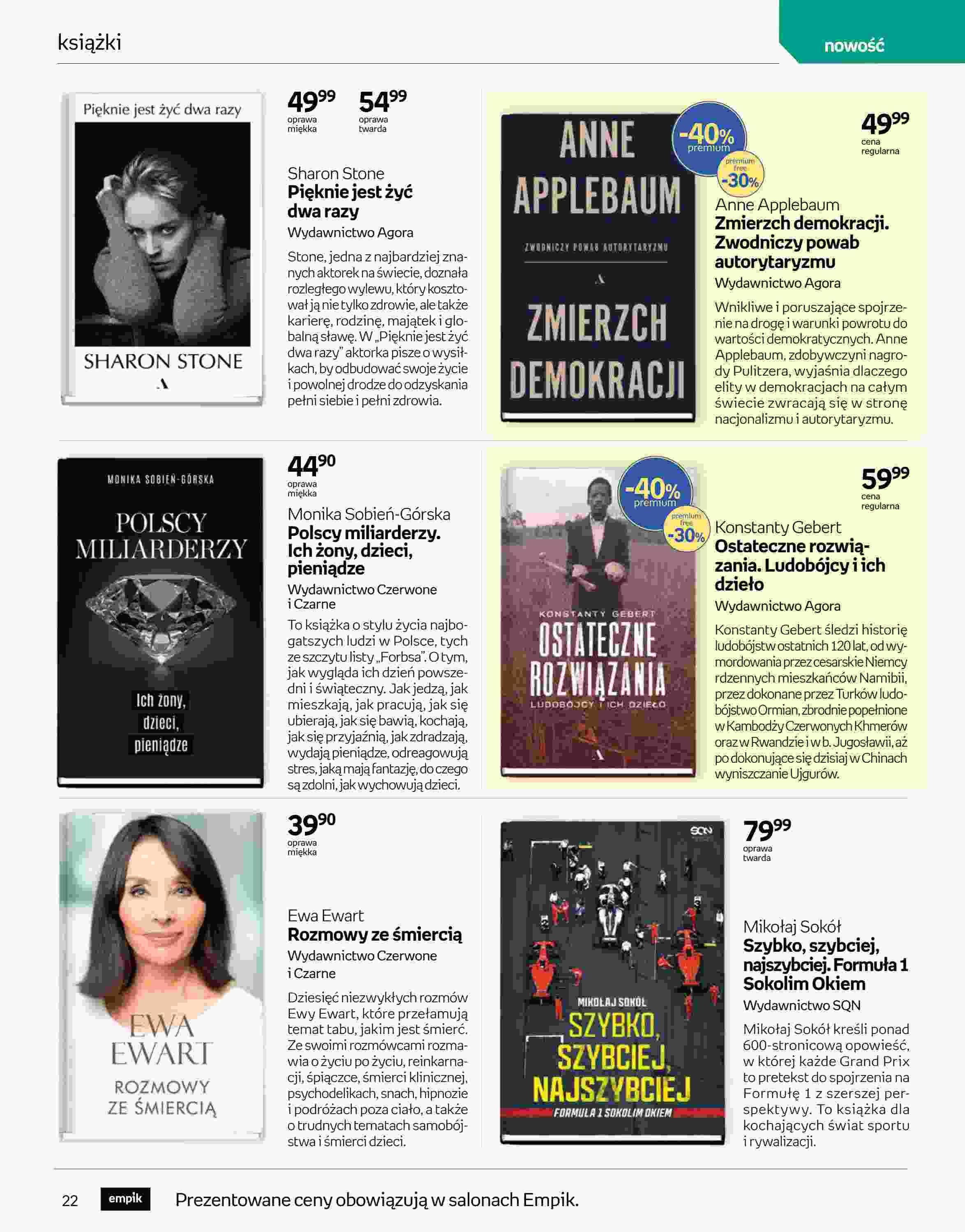 Gazetka promocyjna empik str. 22