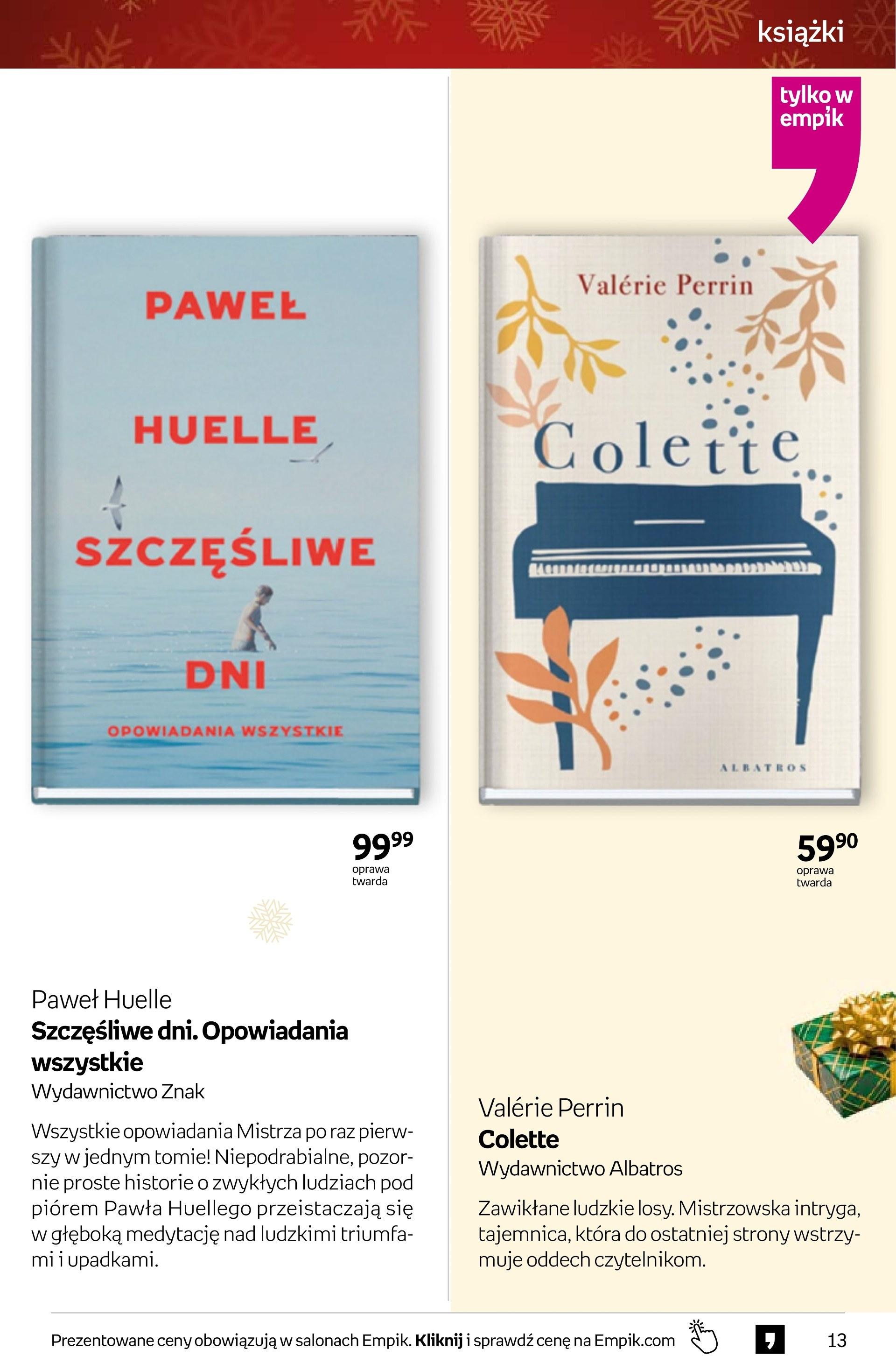Gazetka promocyjna empik str. 13