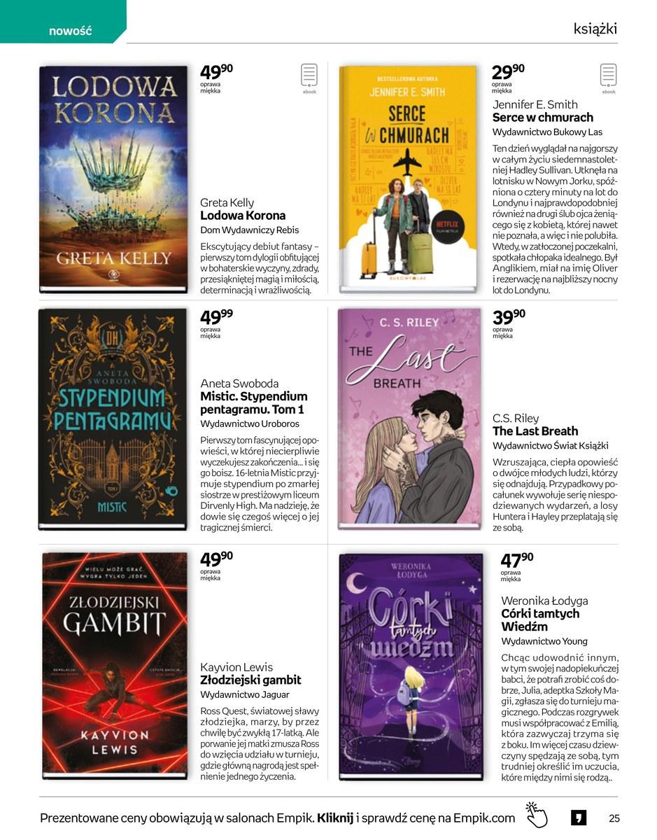 Gazetka promocyjna empik str. 25