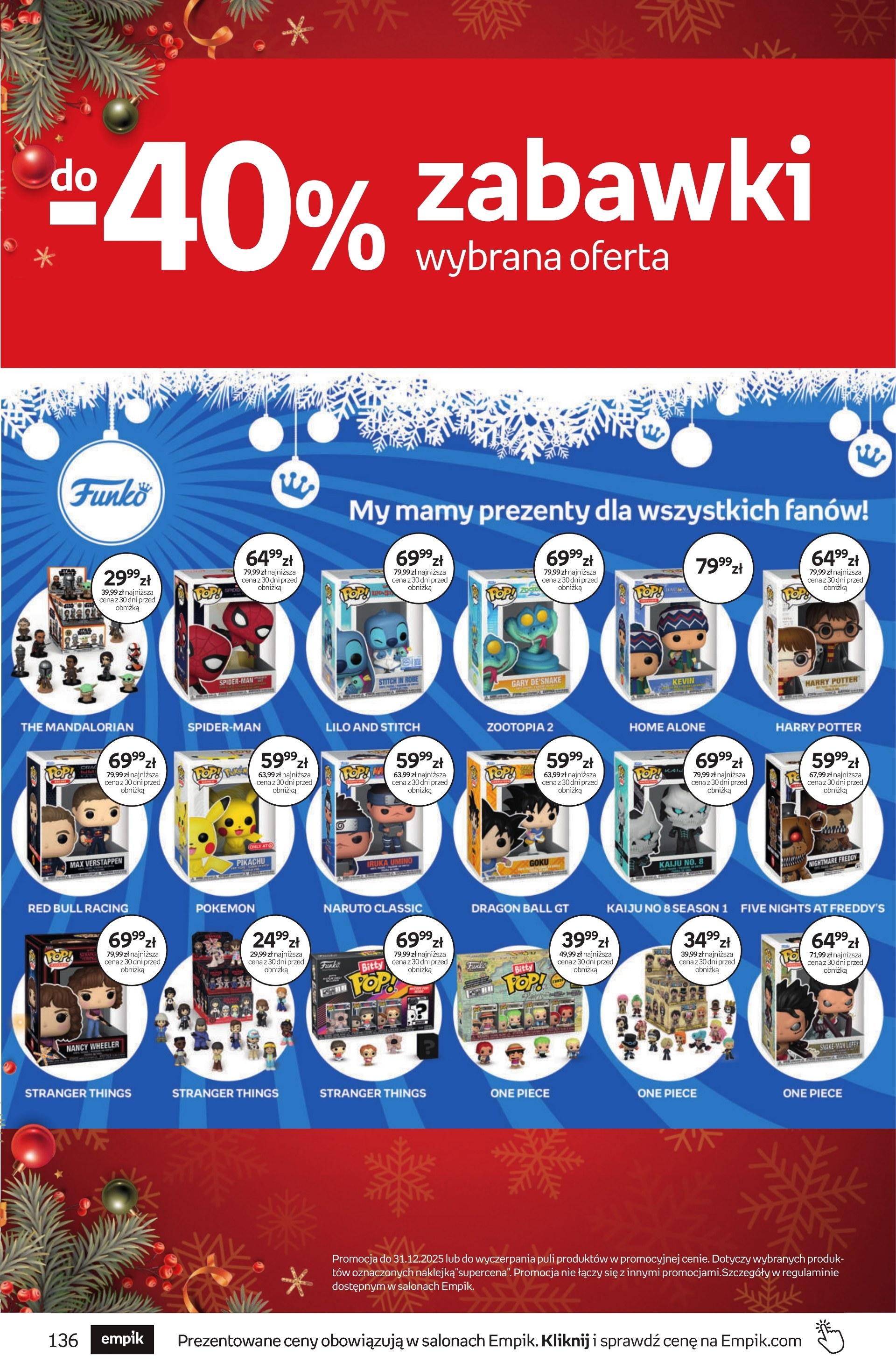 Gazetka promocyjna empik str. 136
