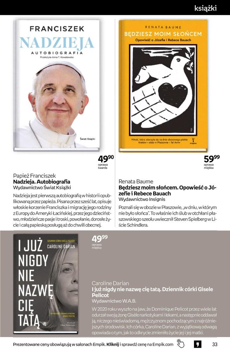 Gazetka promocyjna empik str. 33