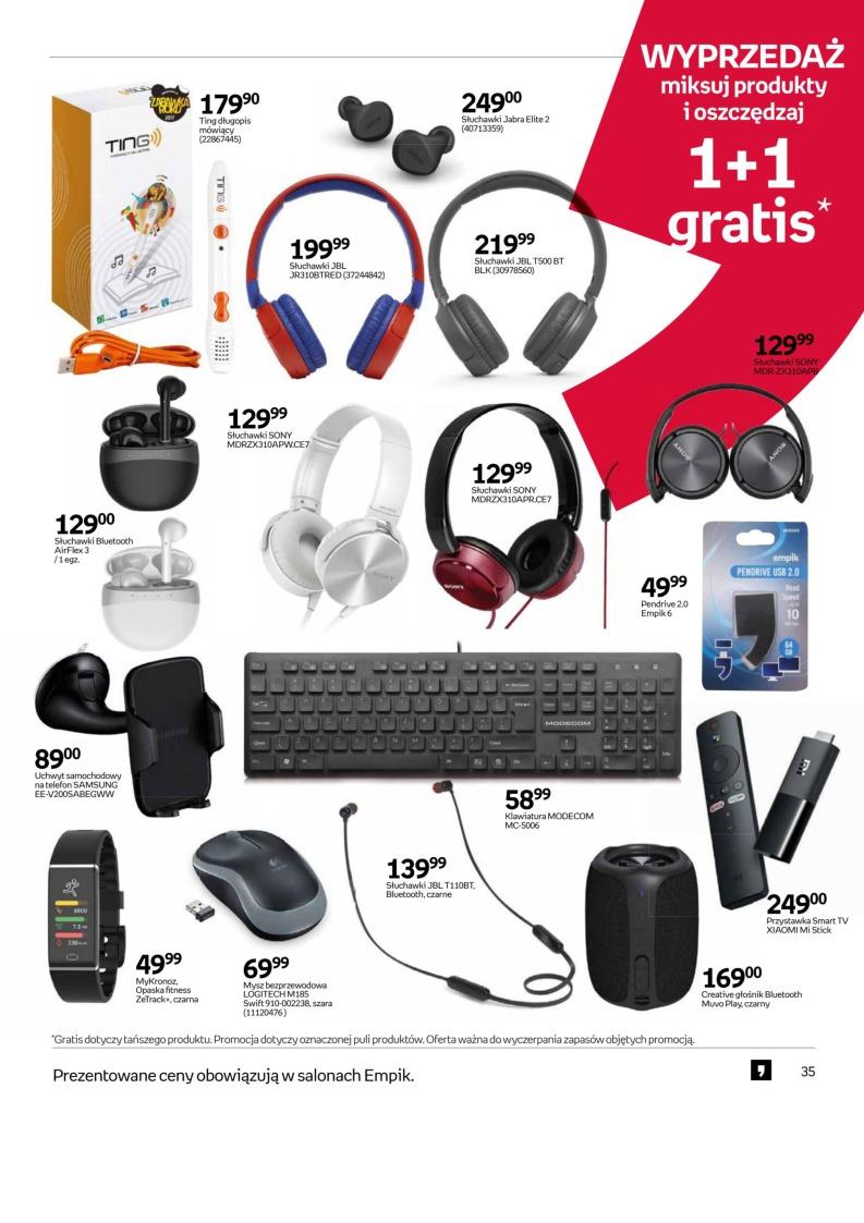 Gazetka promocyjna empik str. 35