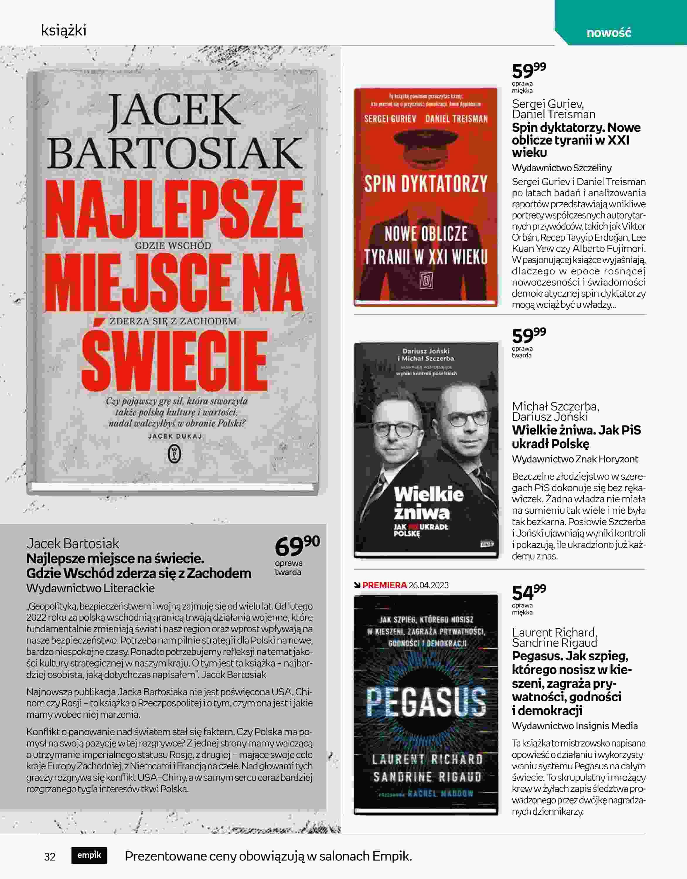 Gazetka promocyjna empik str. 32