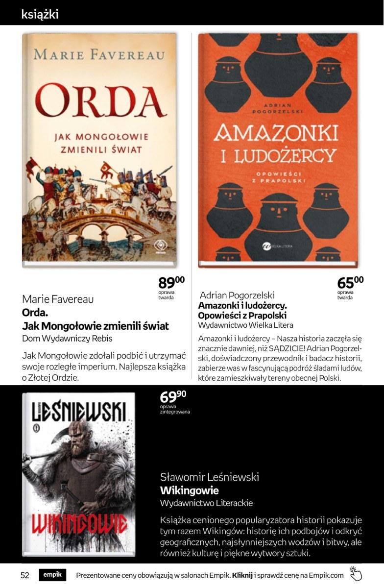 Gazetka promocyjna empik str. 52