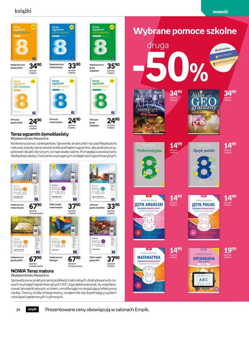 Gazetka promocyjna empik str. 34