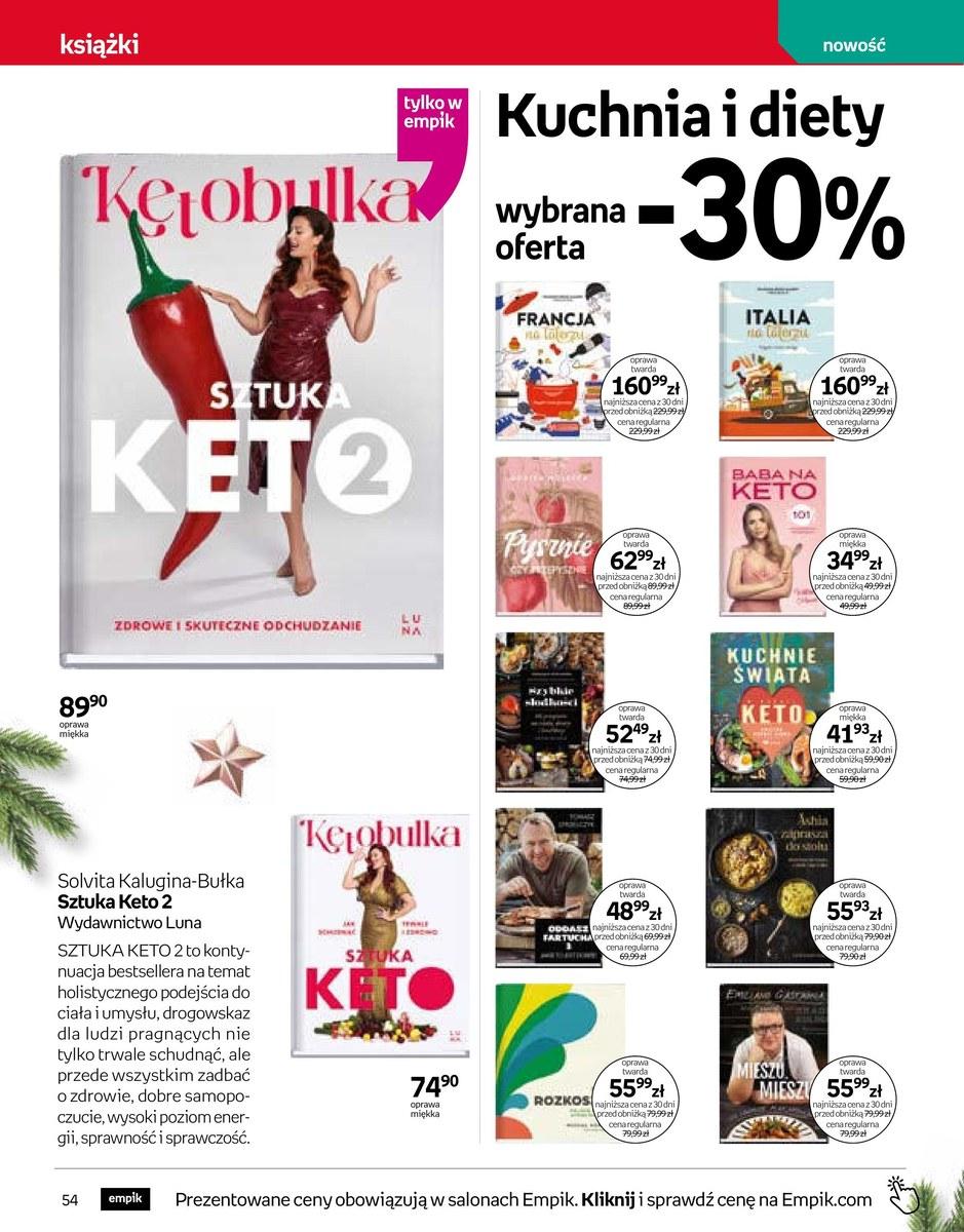 Gazetka promocyjna empik str. 54