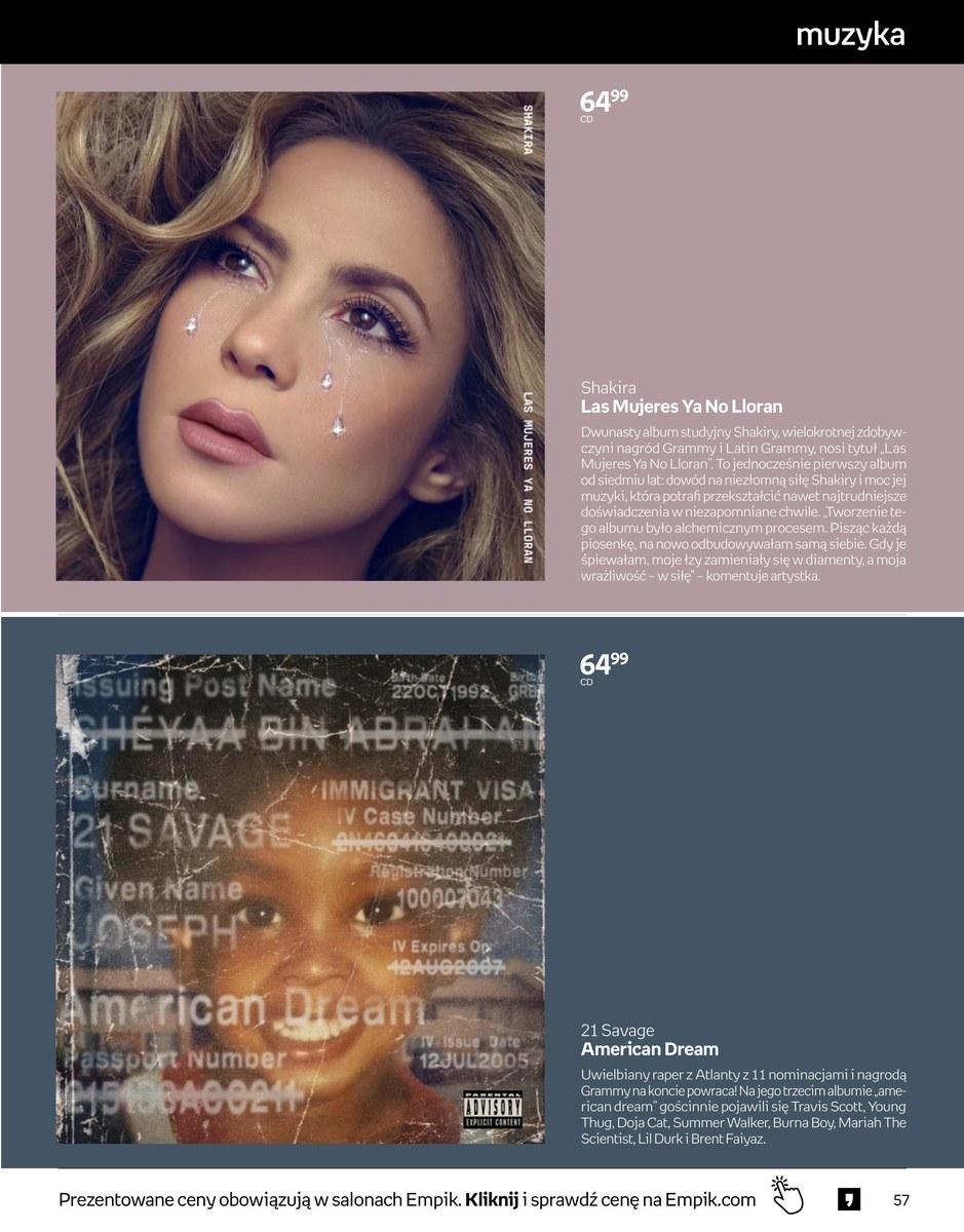 Gazetka promocyjna empik str. 57