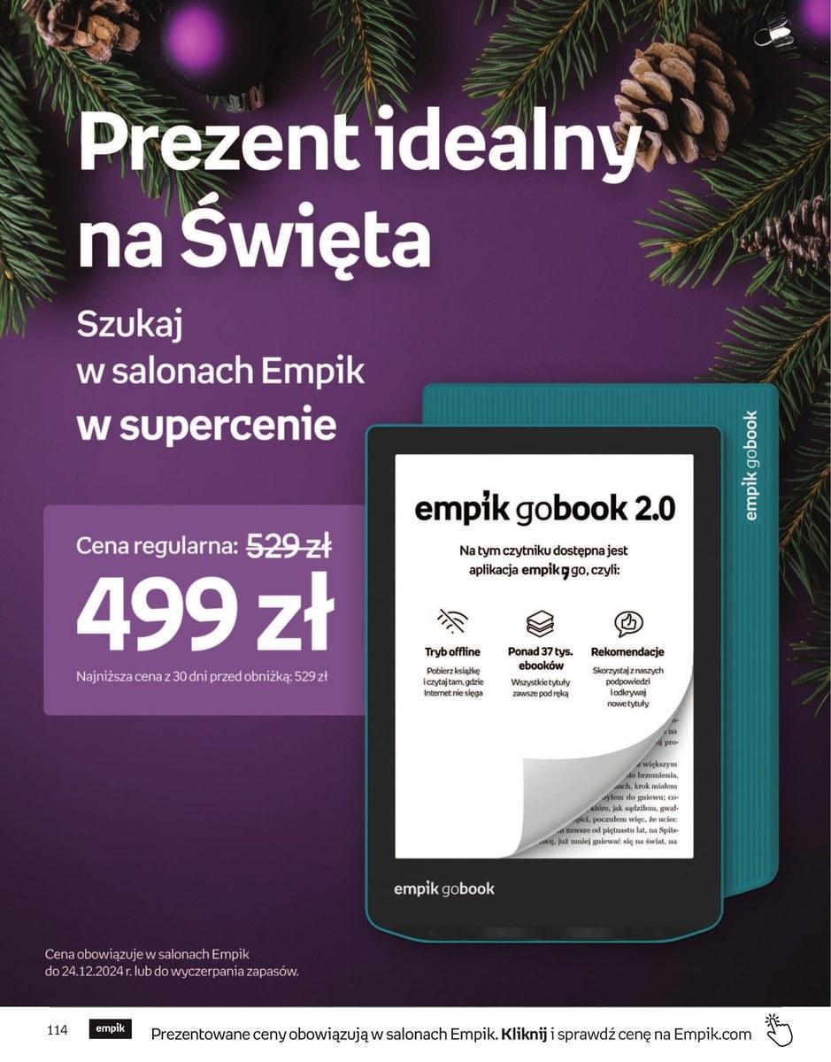 Gazetka promocyjna empik str. 114