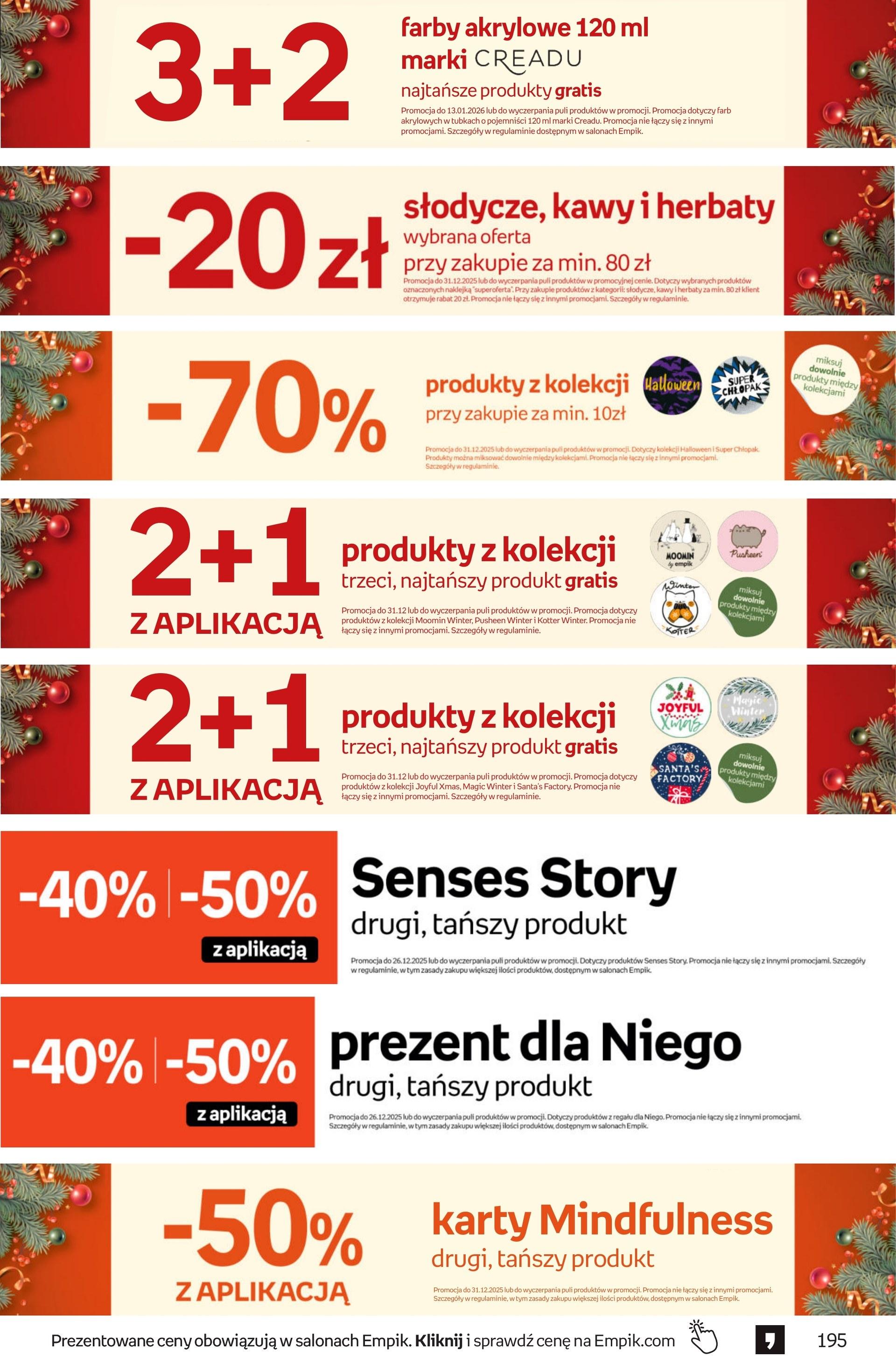 Gazetka promocyjna empik str. 195