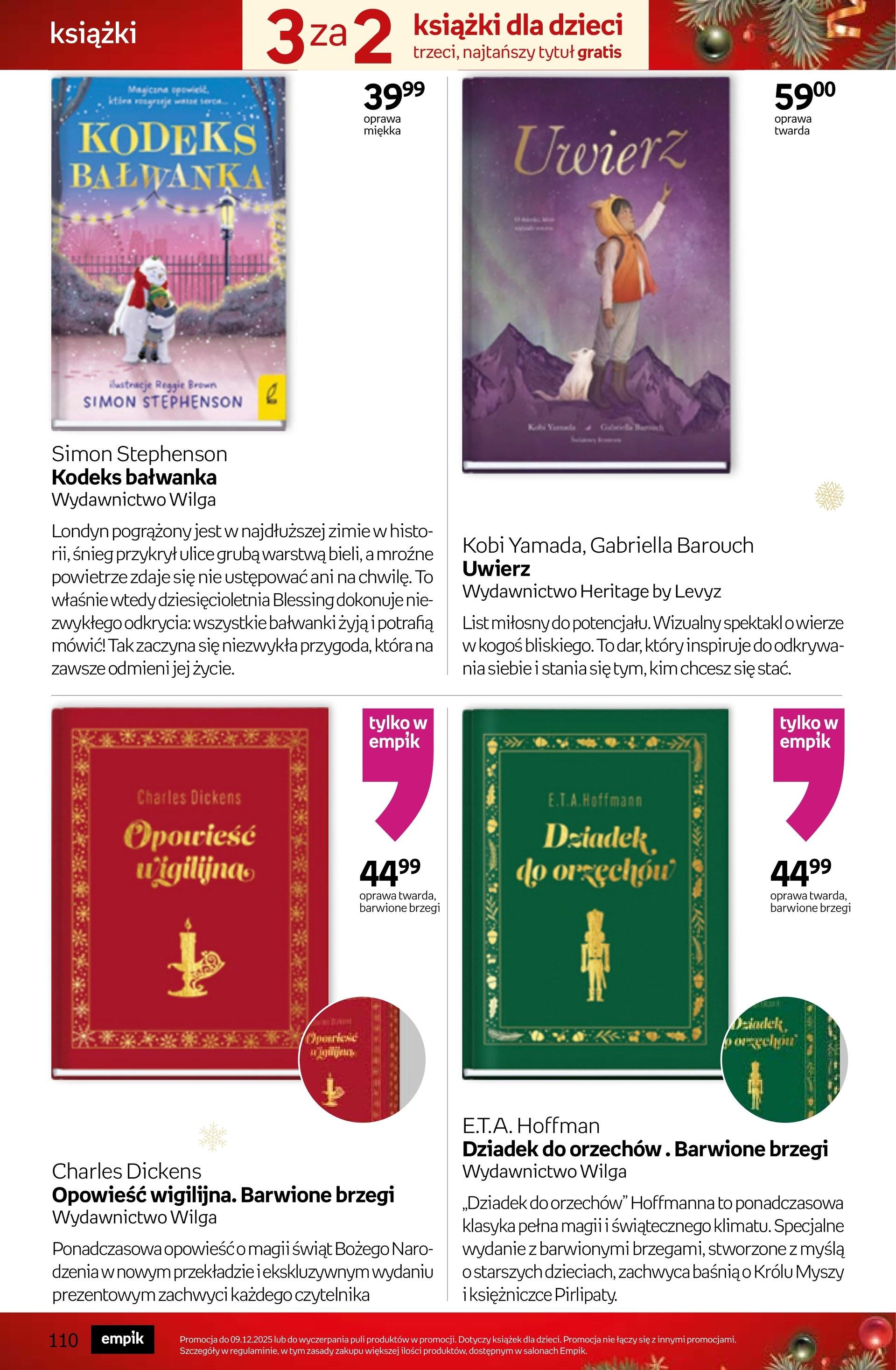 Gazetka promocyjna empik str. 110