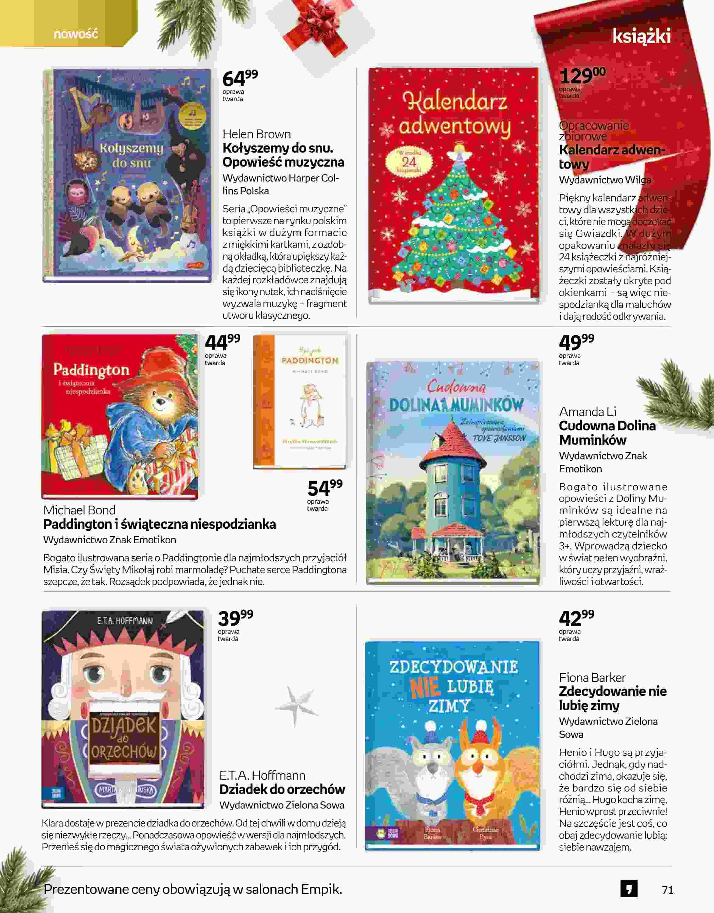 Gazetka promocyjna empik str. 73