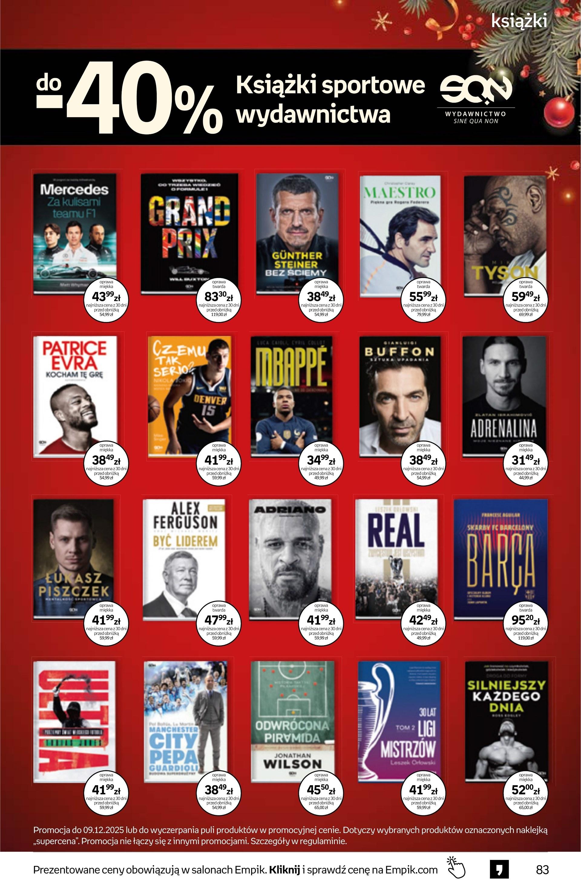 Gazetka promocyjna empik str. 83