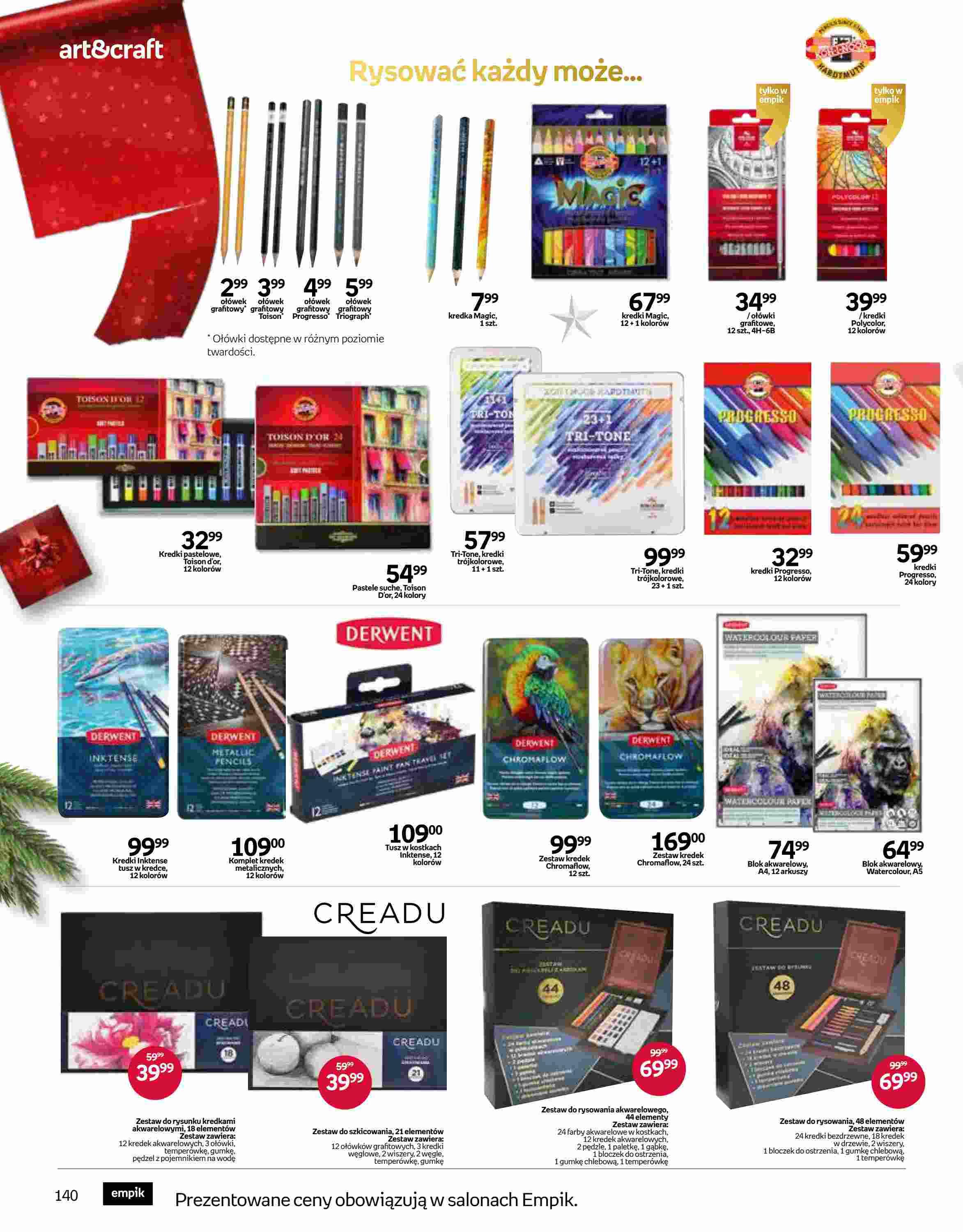 Gazetka promocyjna empik str. 140