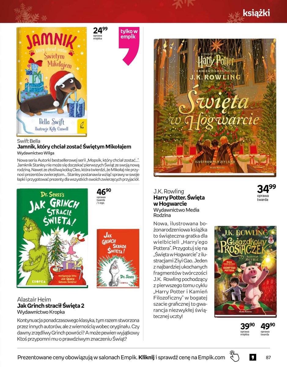 Gazetka promocyjna empik str. 87