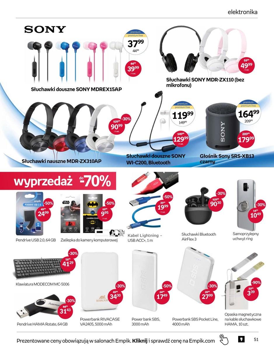 Gazetka promocyjna empik str. 51