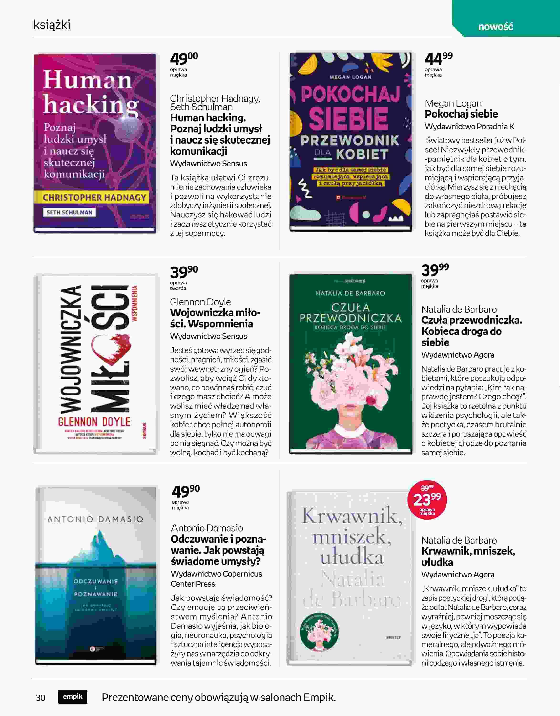 Gazetka promocyjna empik str. 30