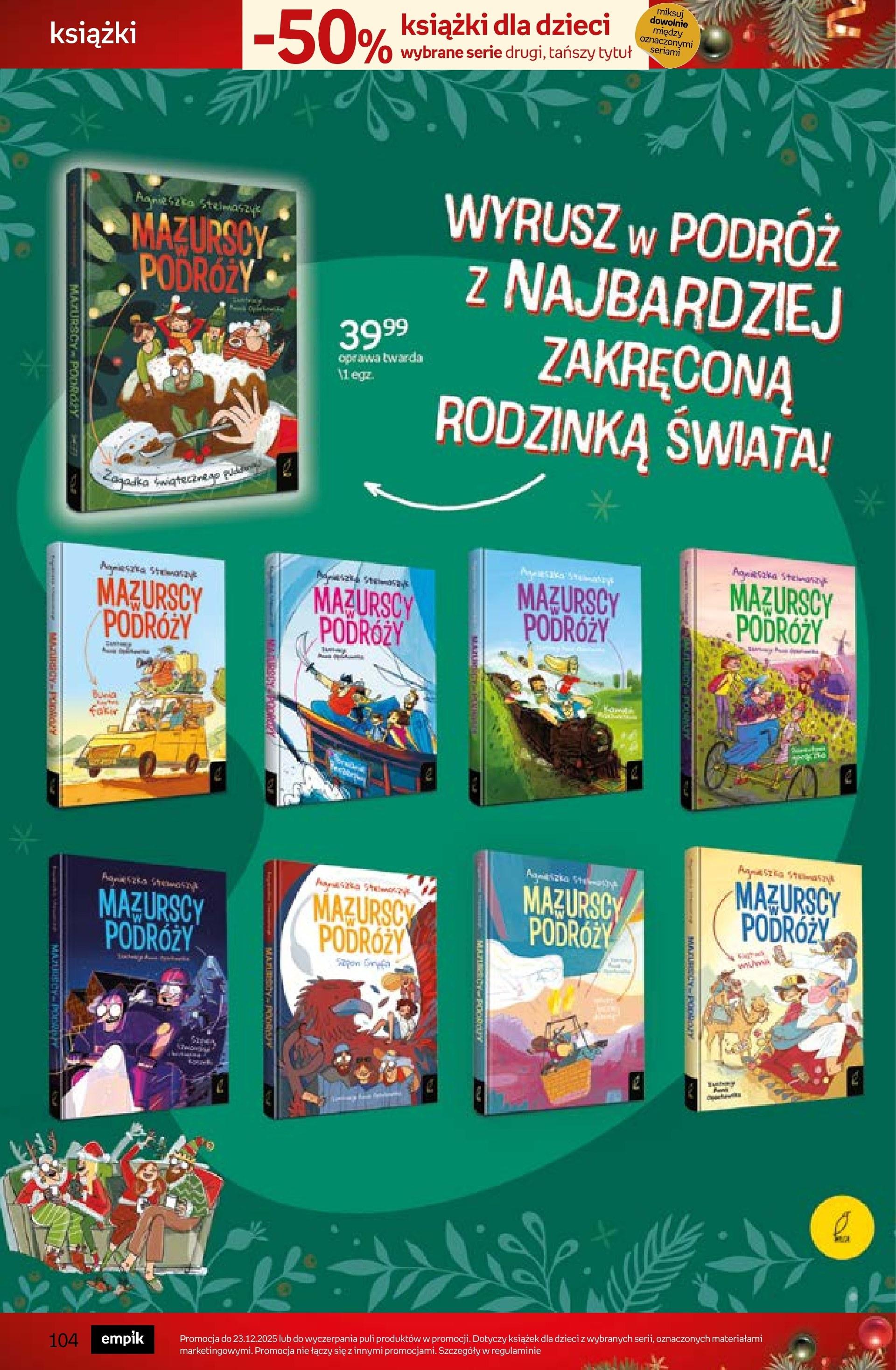 Gazetka promocyjna empik str. 104