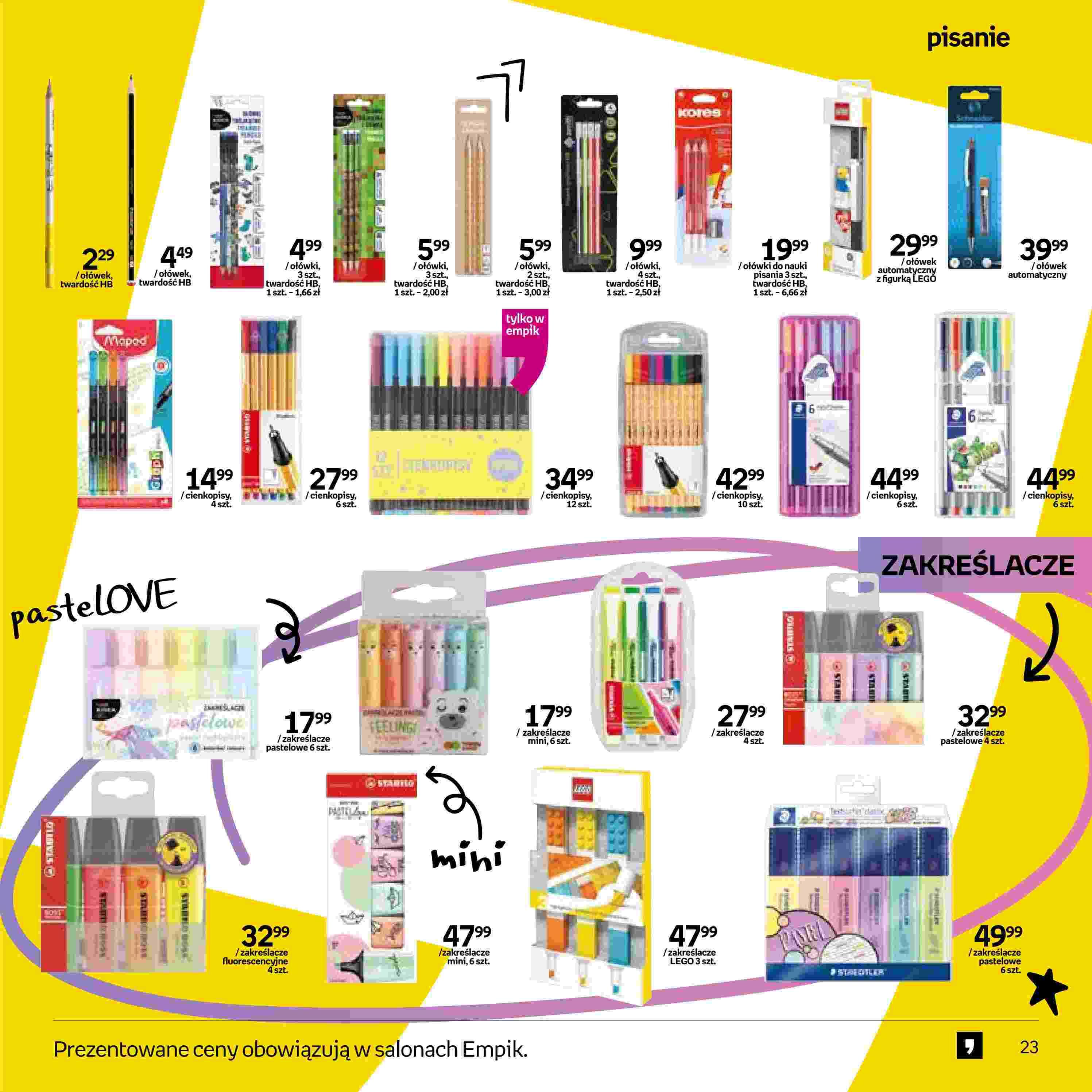Gazetka promocyjna empik str. 23
