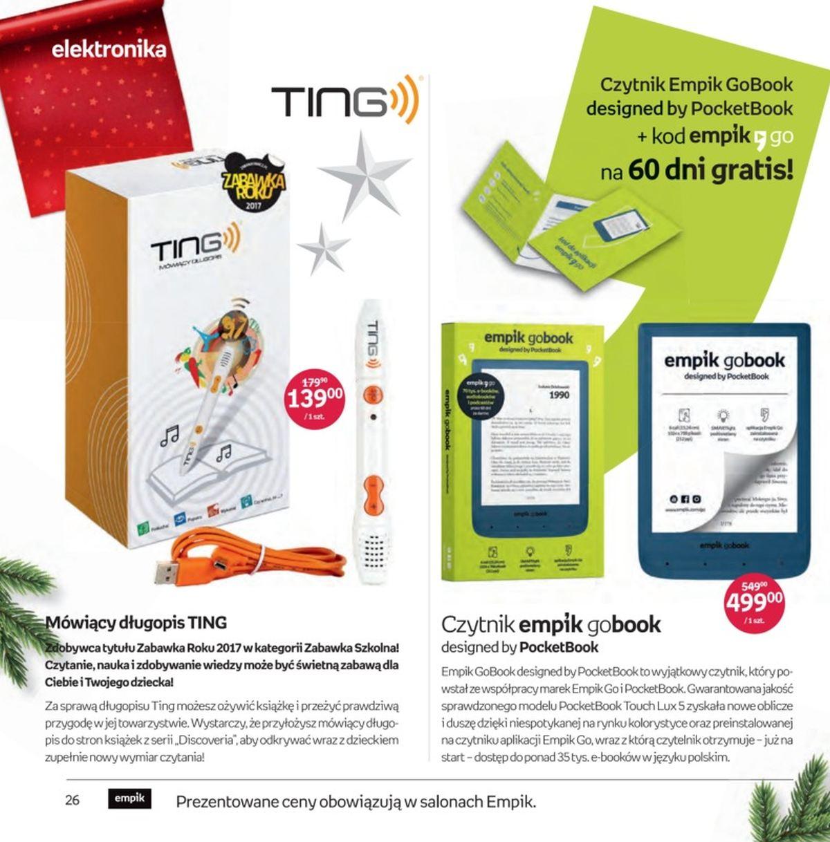 Gazetka promocyjna empik str. 26