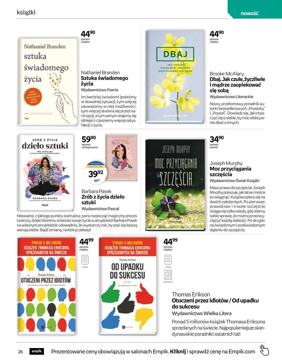 Gazetka promocyjna empik str. 26