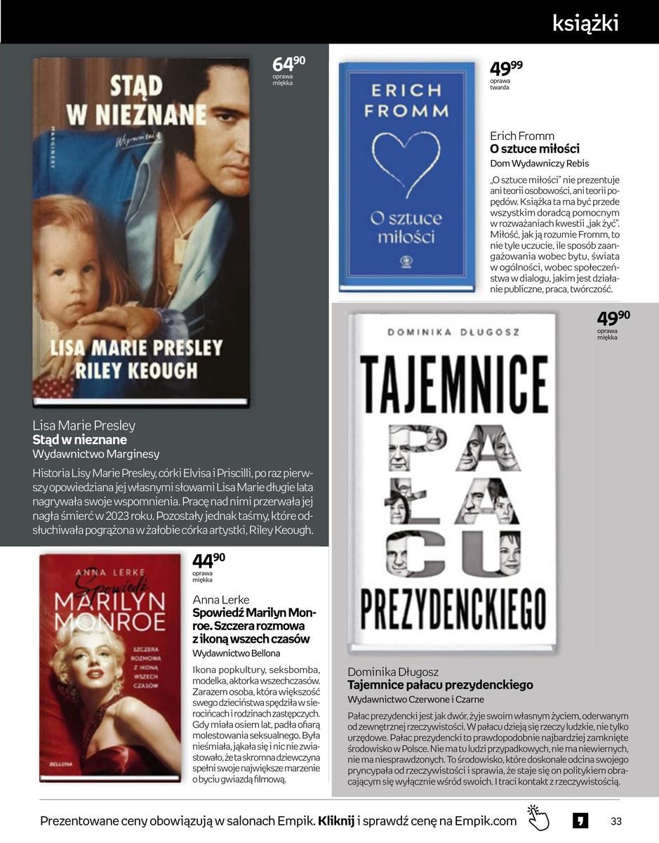 Gazetka promocyjna empik str. 33