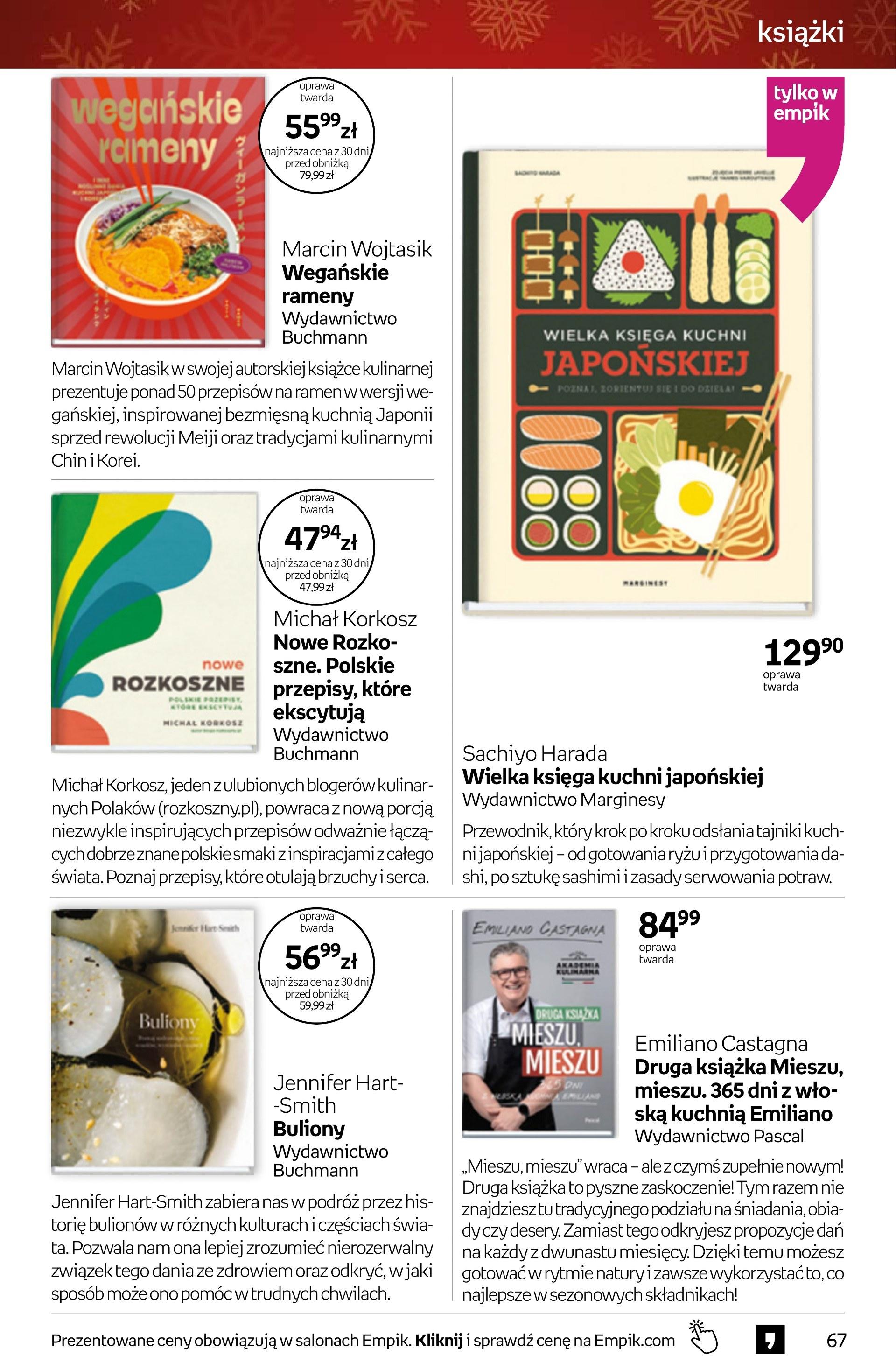 Gazetka promocyjna empik str. 67
