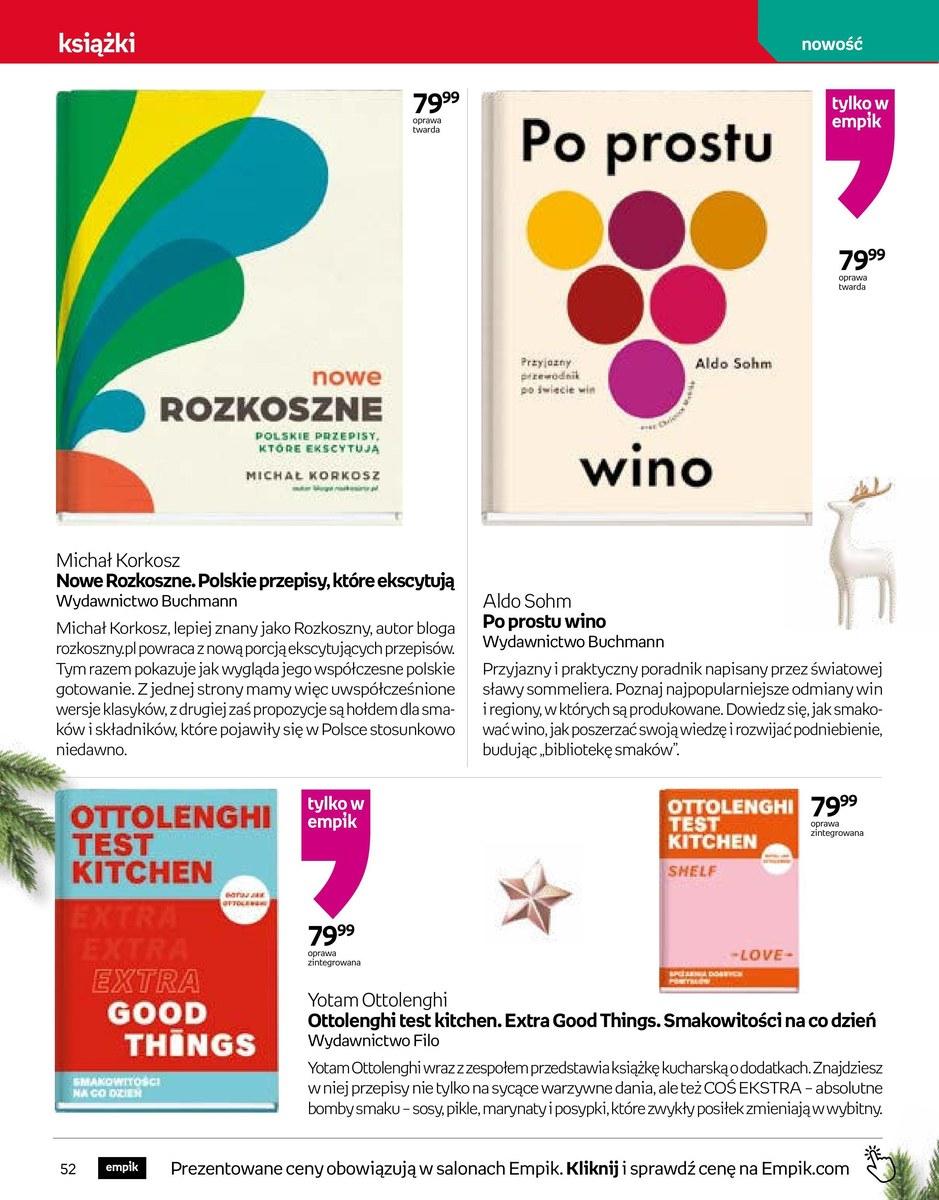 Gazetka promocyjna empik str. 52
