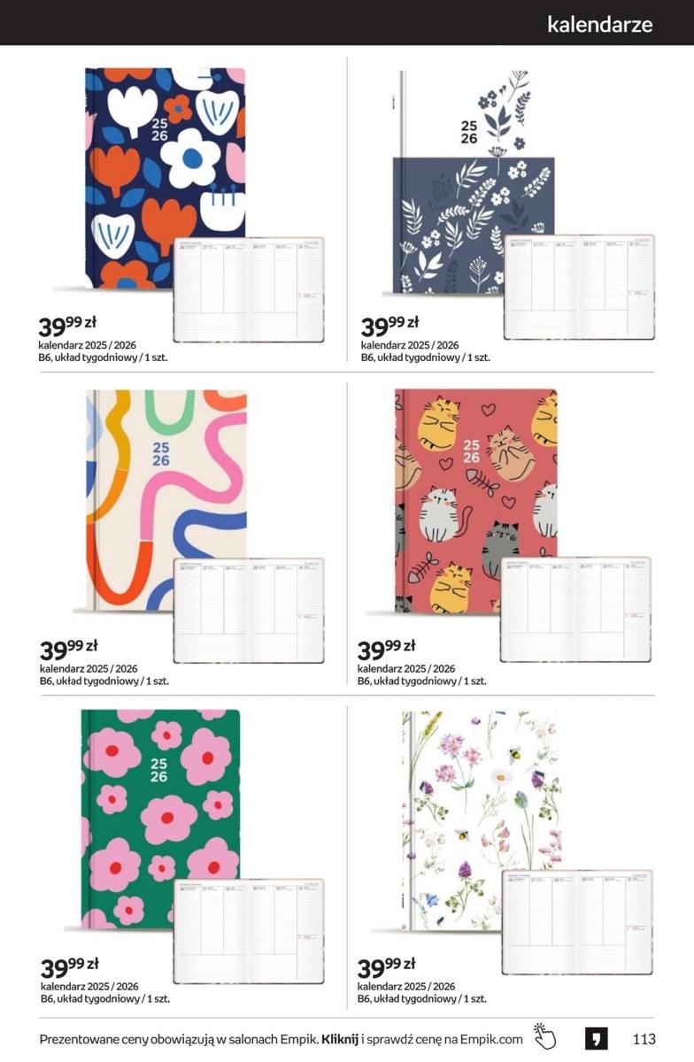 Gazetka promocyjna empik str. 113