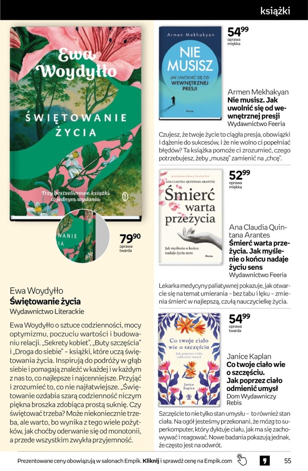 Gazetka promocyjna empik str. 55