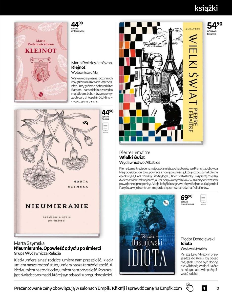 Gazetka promocyjna empik str. 3