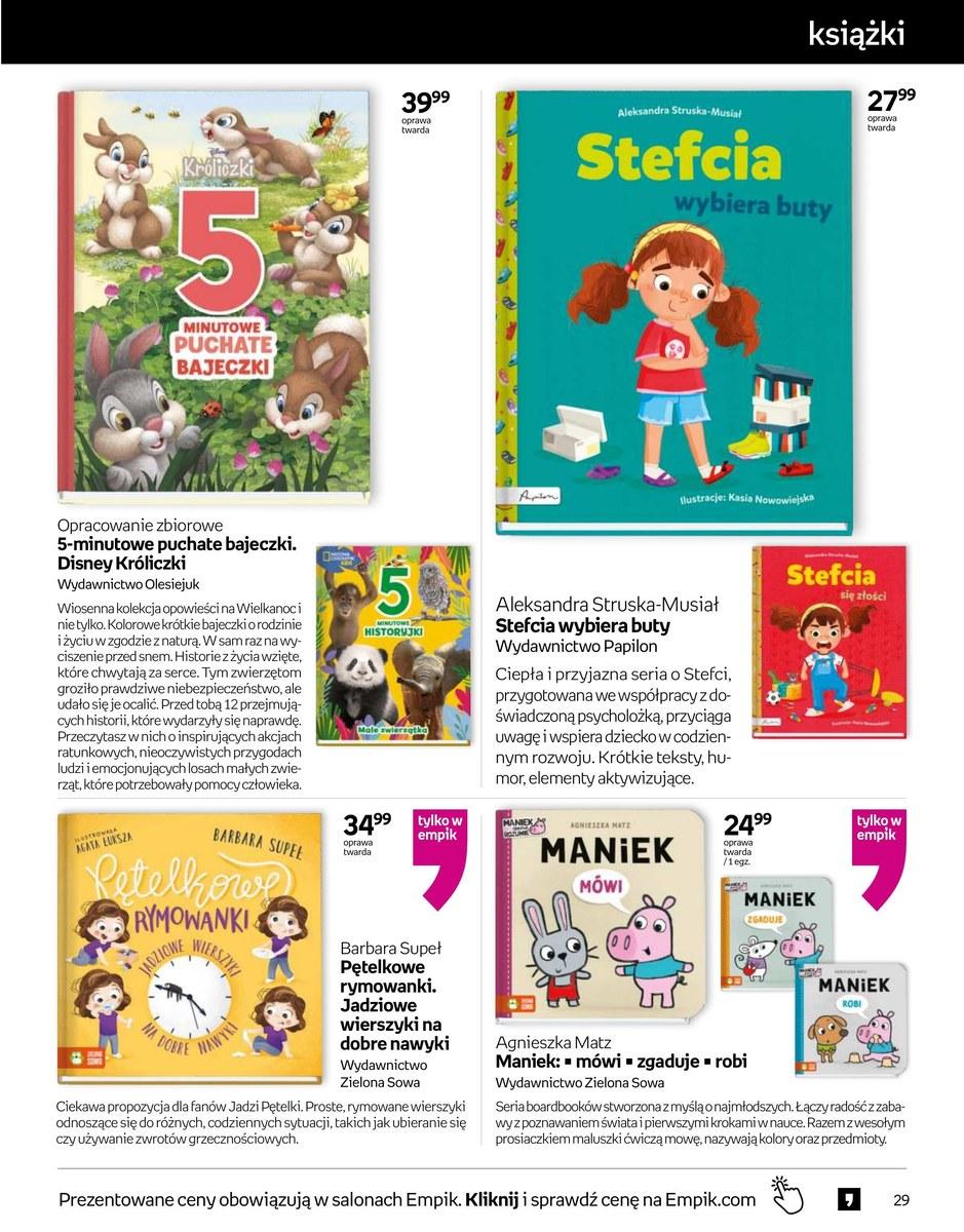 Gazetka promocyjna empik str. 29