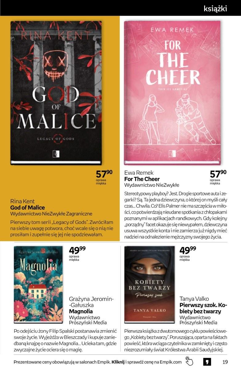 Gazetka promocyjna empik str. 19
