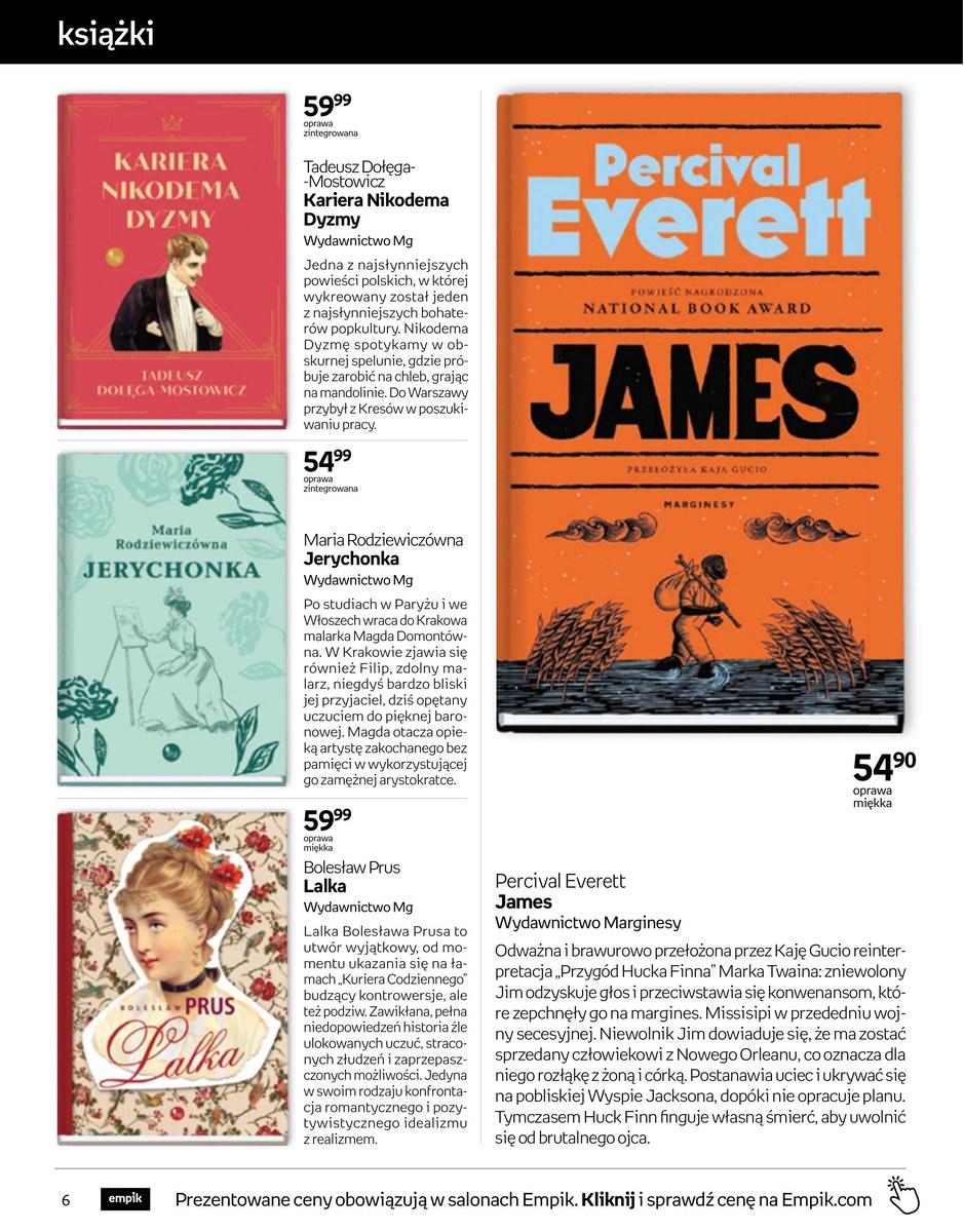 Gazetka promocyjna empik str. 6