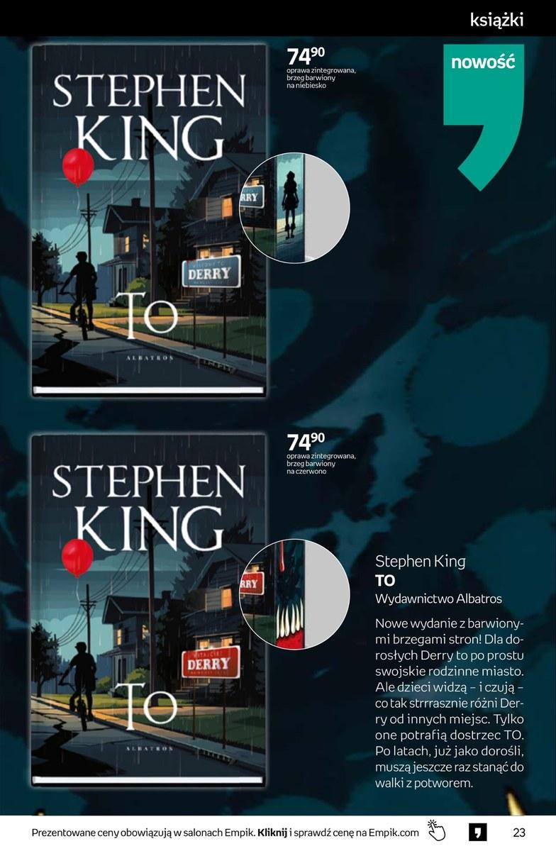 Gazetka promocyjna empik str. 23