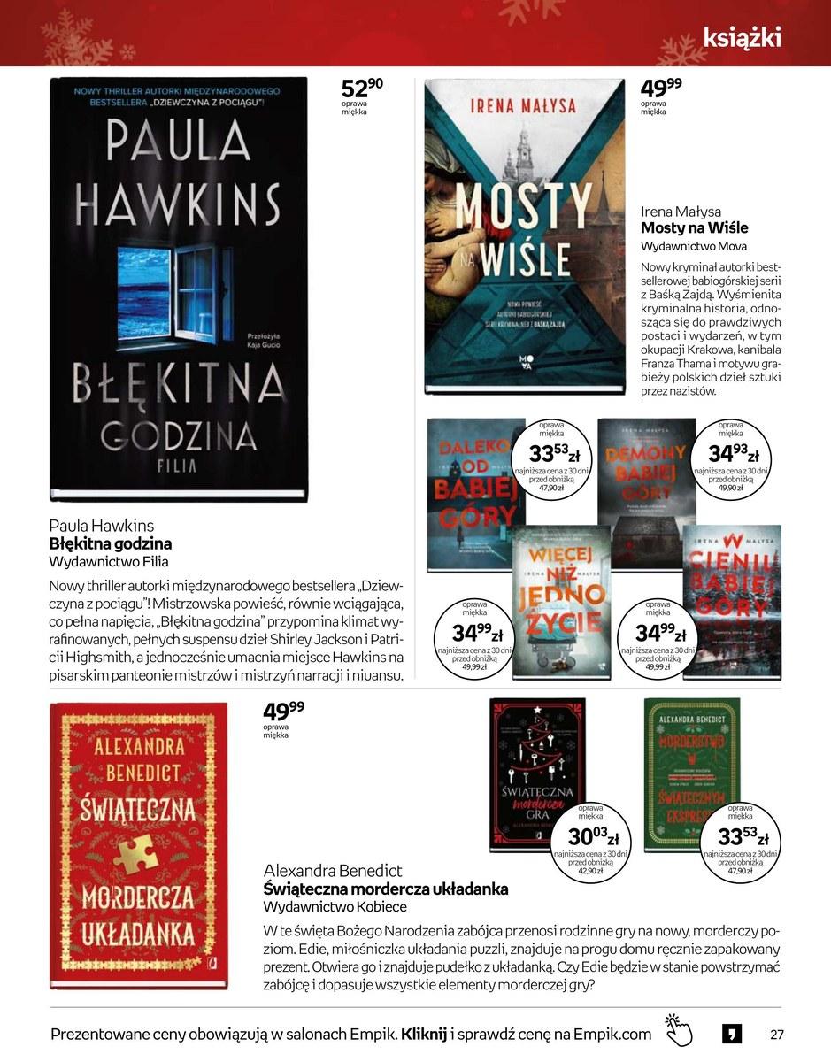Gazetka promocyjna empik str. 27