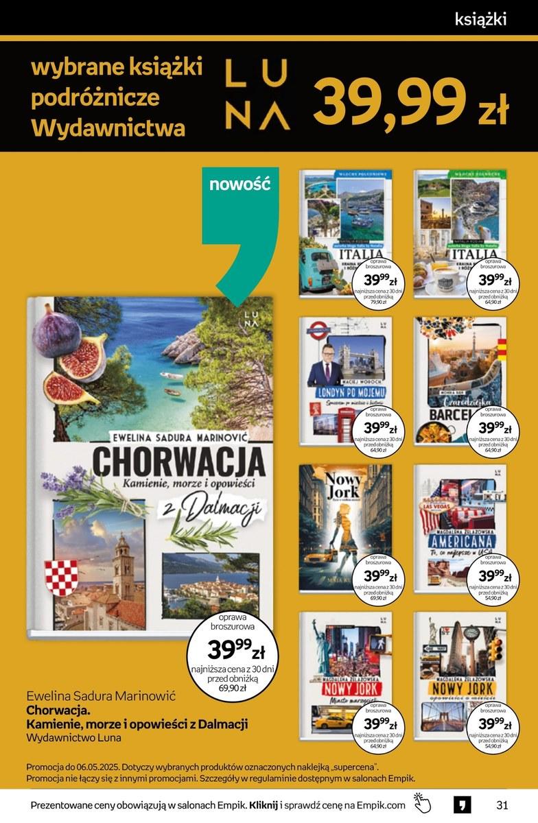 Gazetka promocyjna empik str. 31