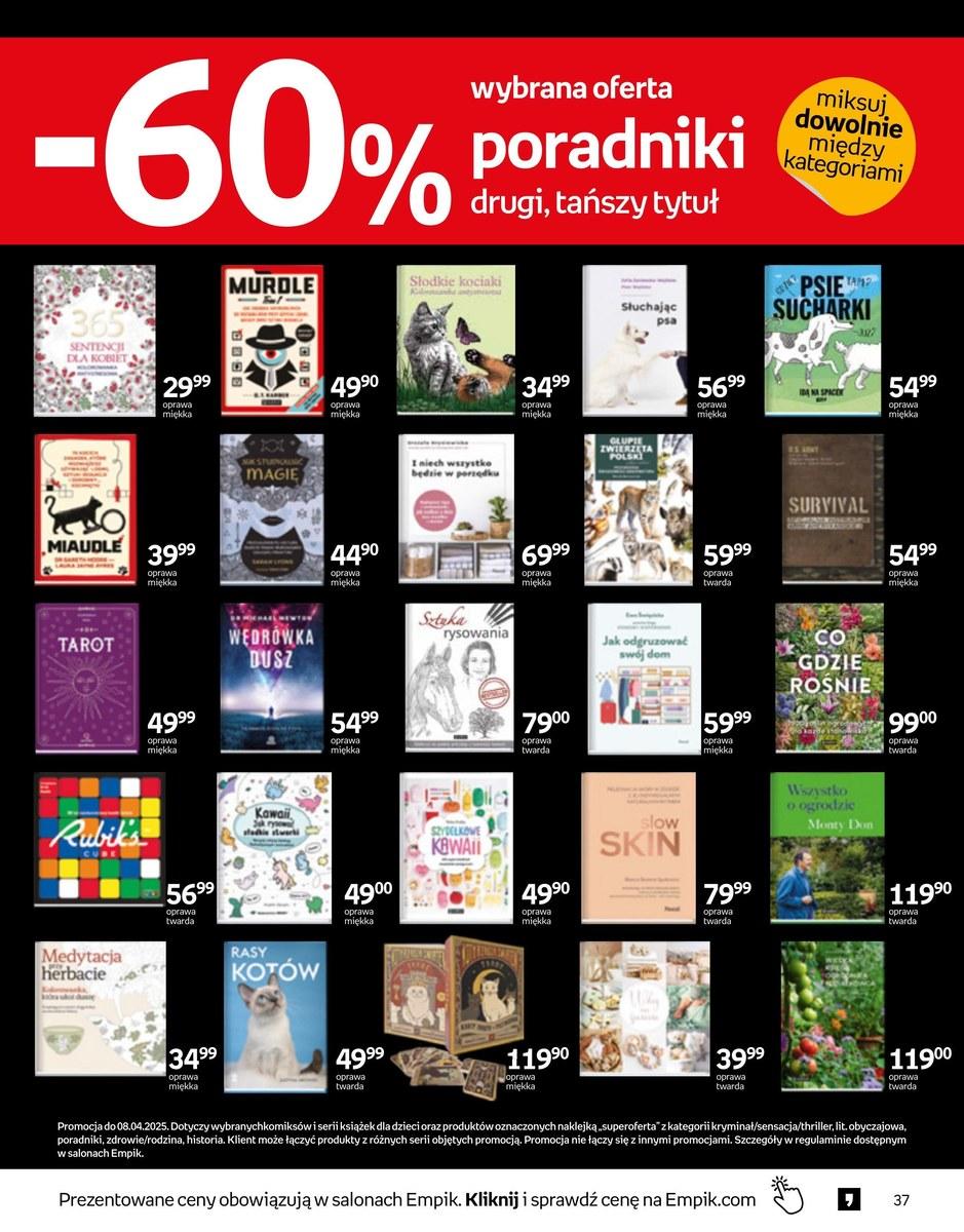 Gazetka promocyjna empik str. 37