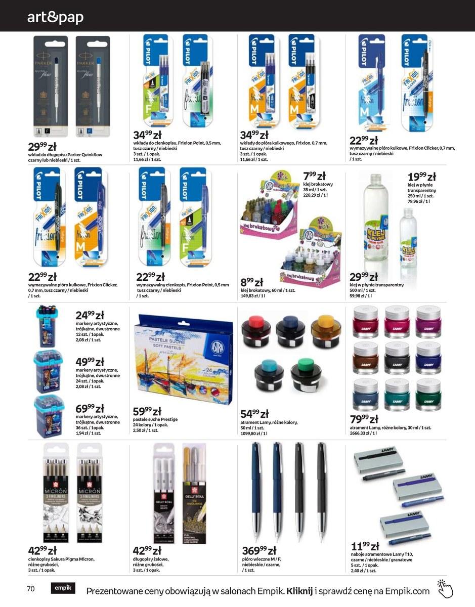 Gazetka promocyjna empik str. 70
