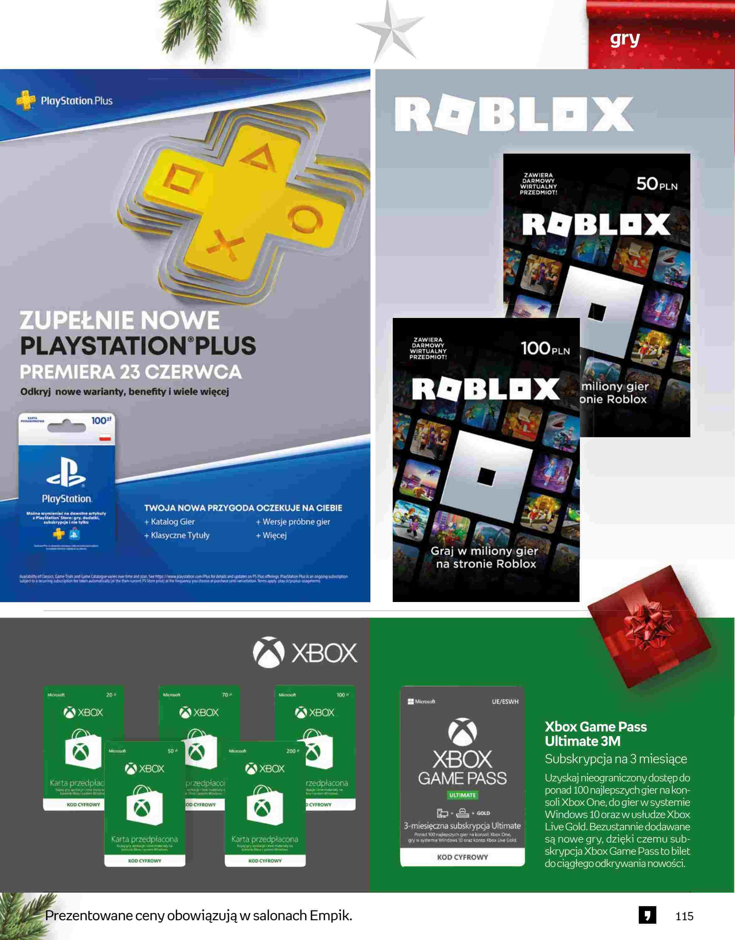 Gazetka promocyjna empik str. 115
