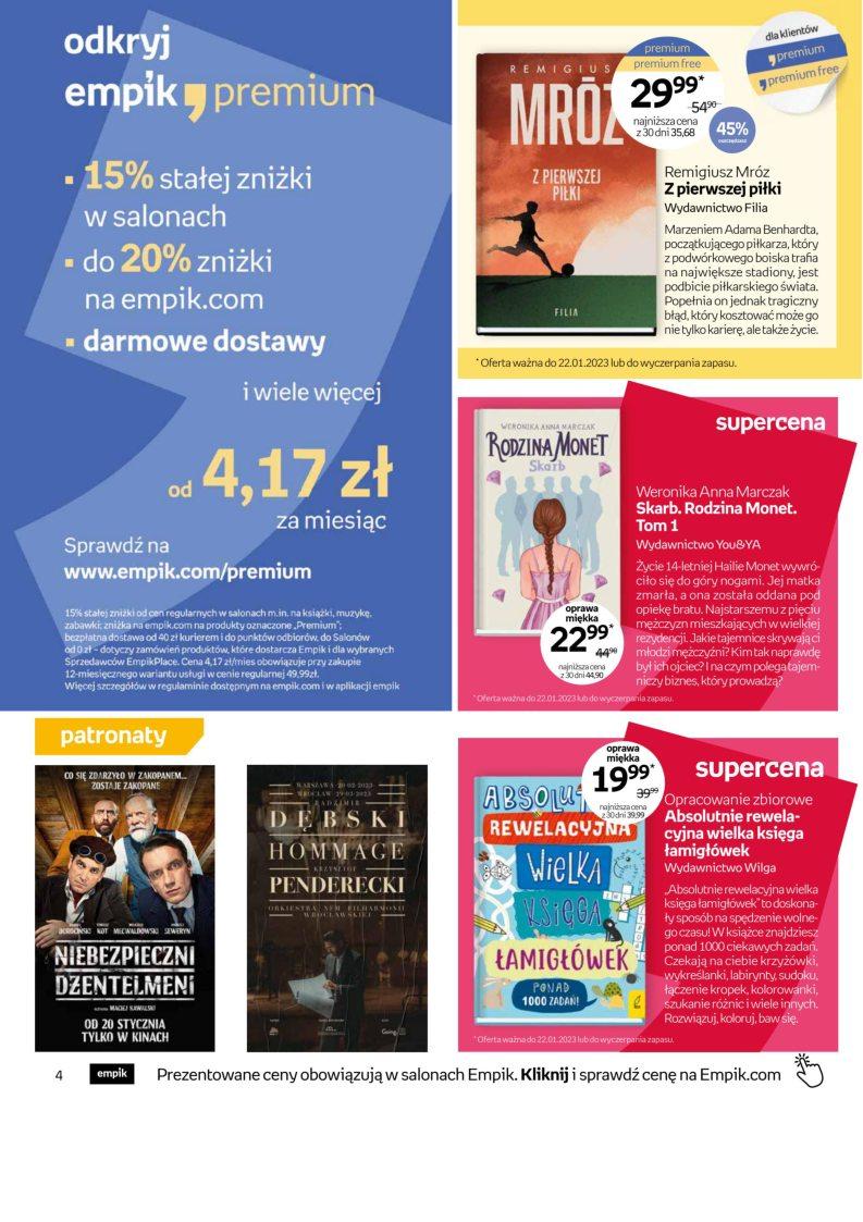 Gazetka promocyjna empik str. 4